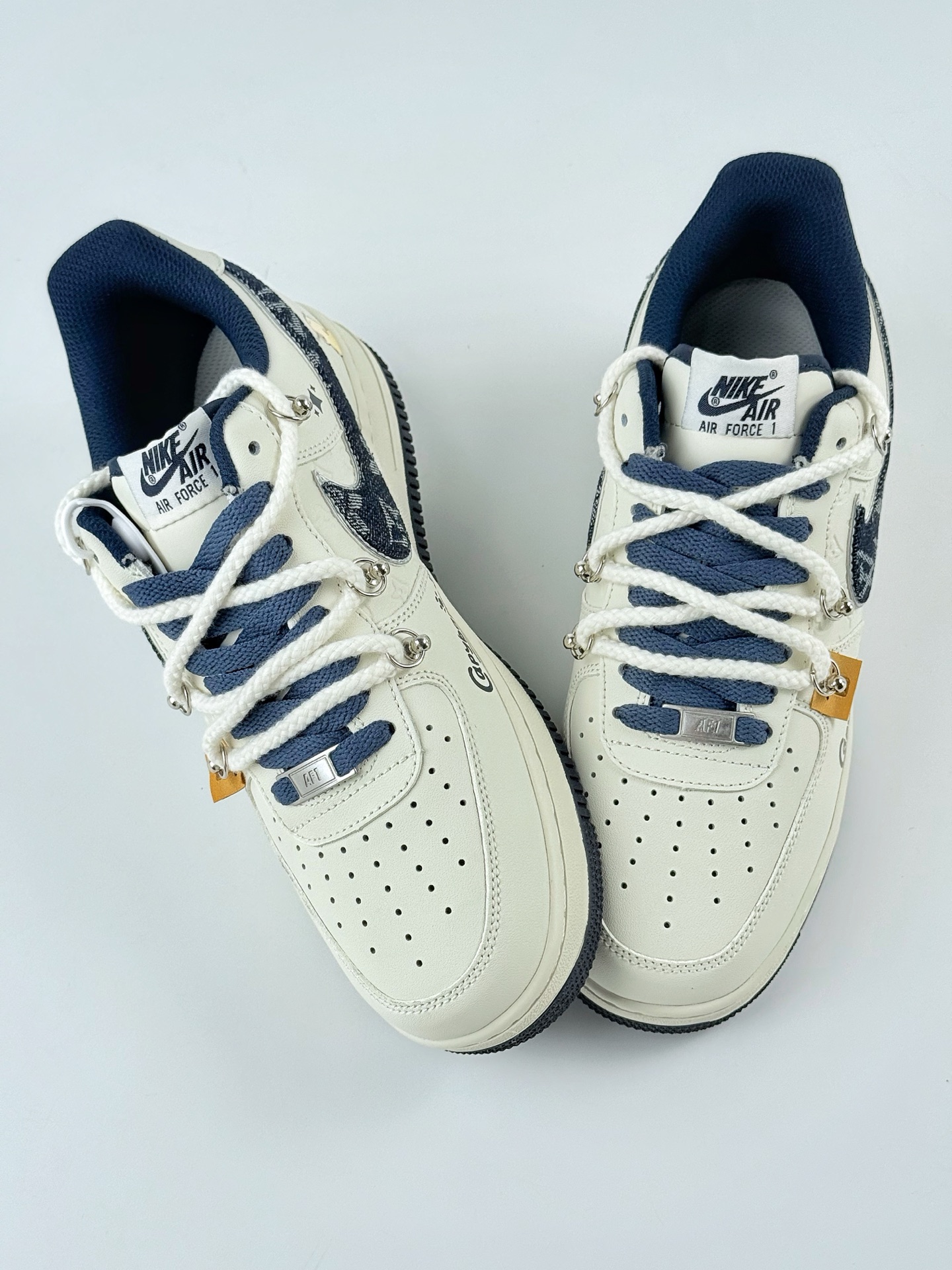 Nike Air Force 1 Low 07 白蓝涂鸦绑带 LV0506-110