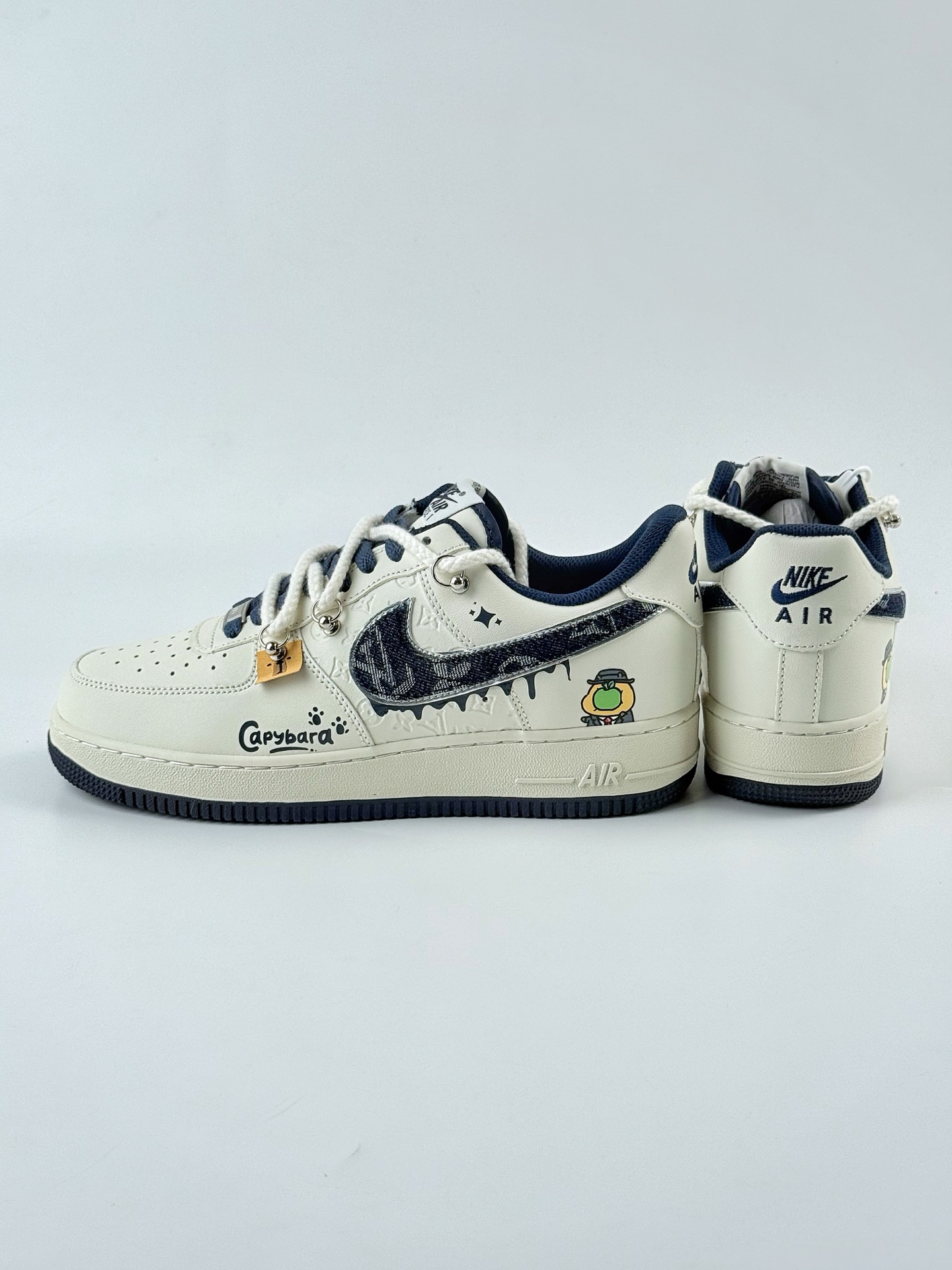 Nike Air Force 1 Low 07 白蓝涂鸦绑带 LV0506-110