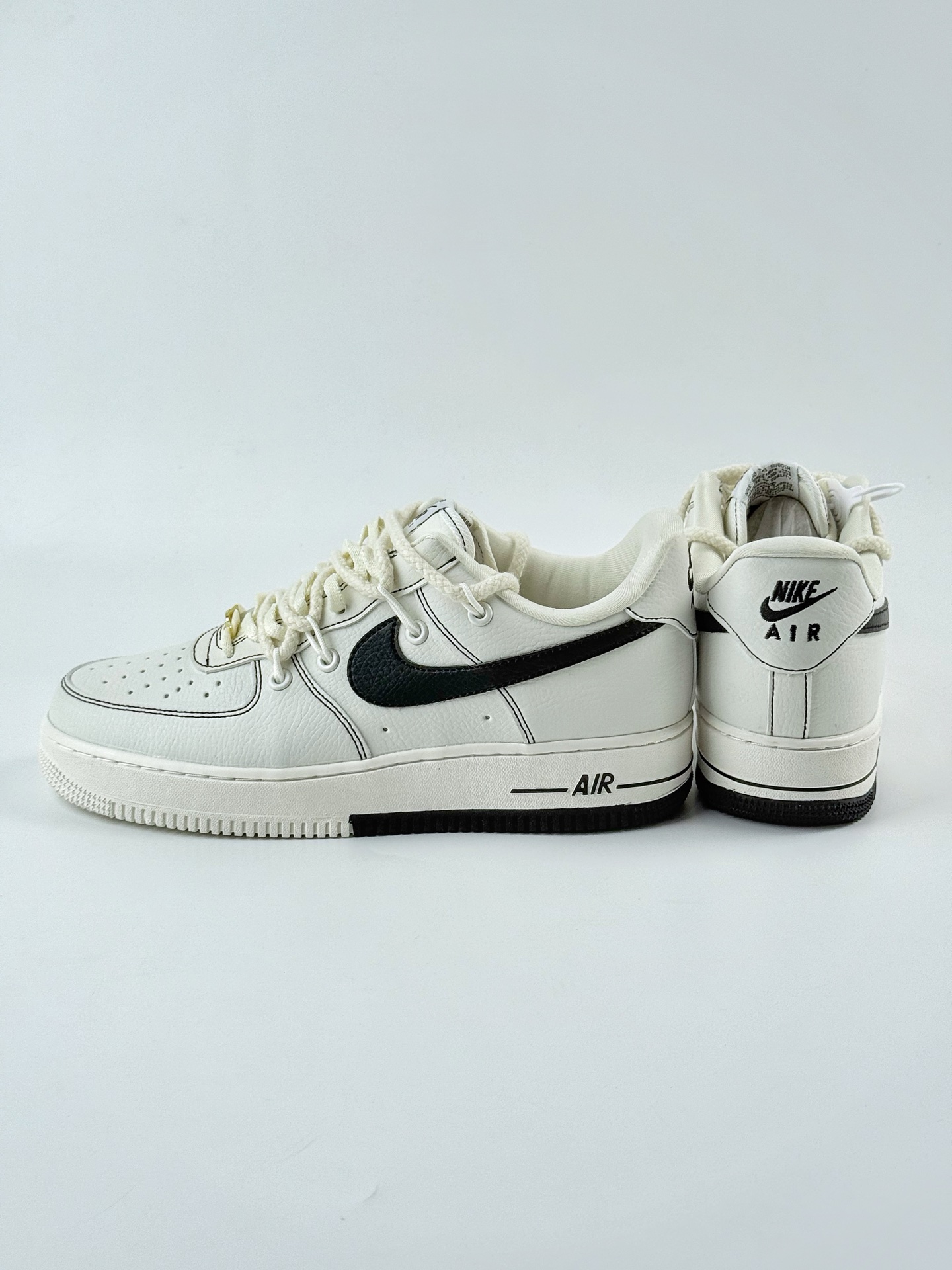 Nike Air Force 1 Low 07 白黑绑带 SX 1968002