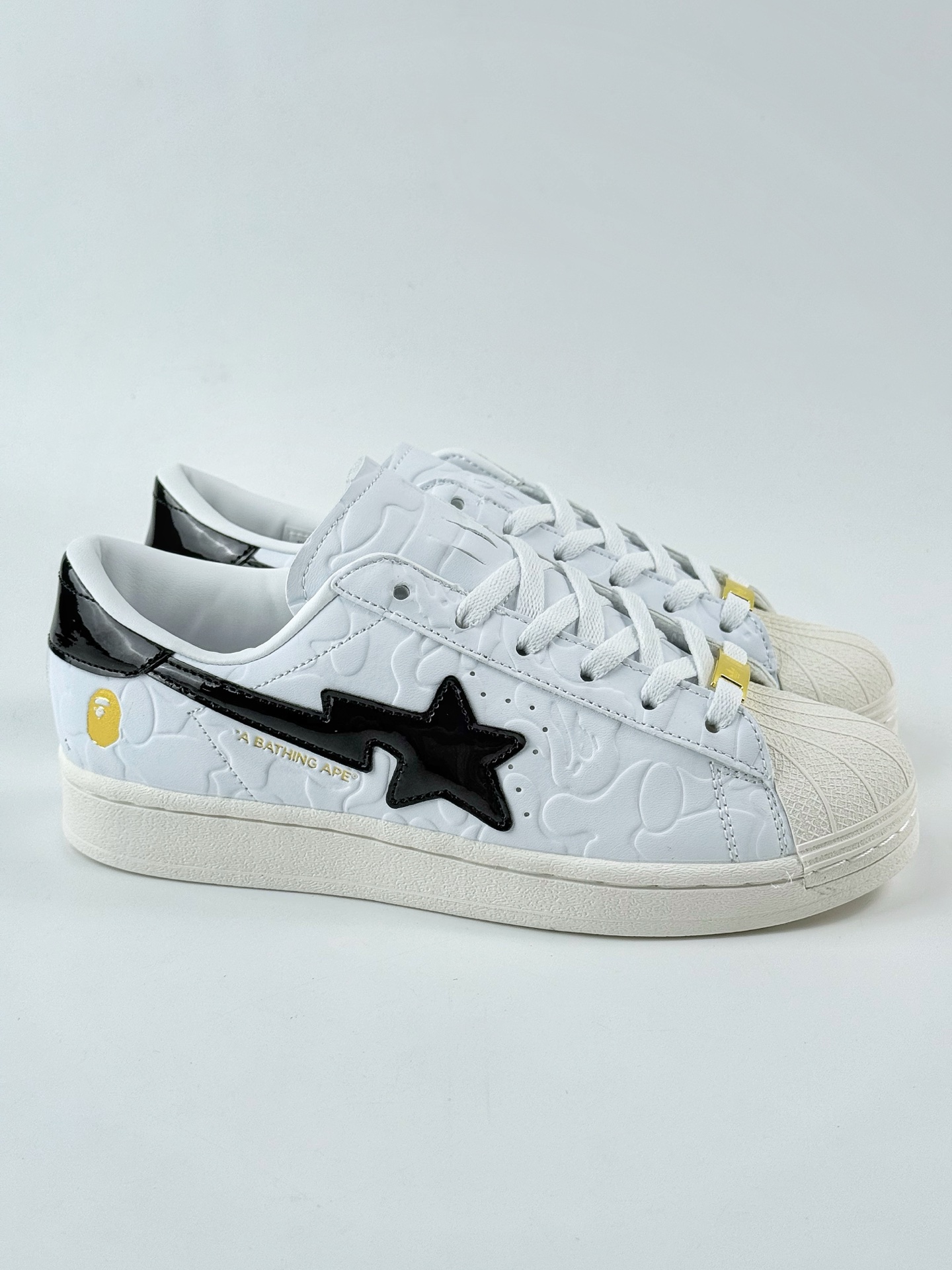 AD Originals Superstar x A BATHING APE 白 JR2701