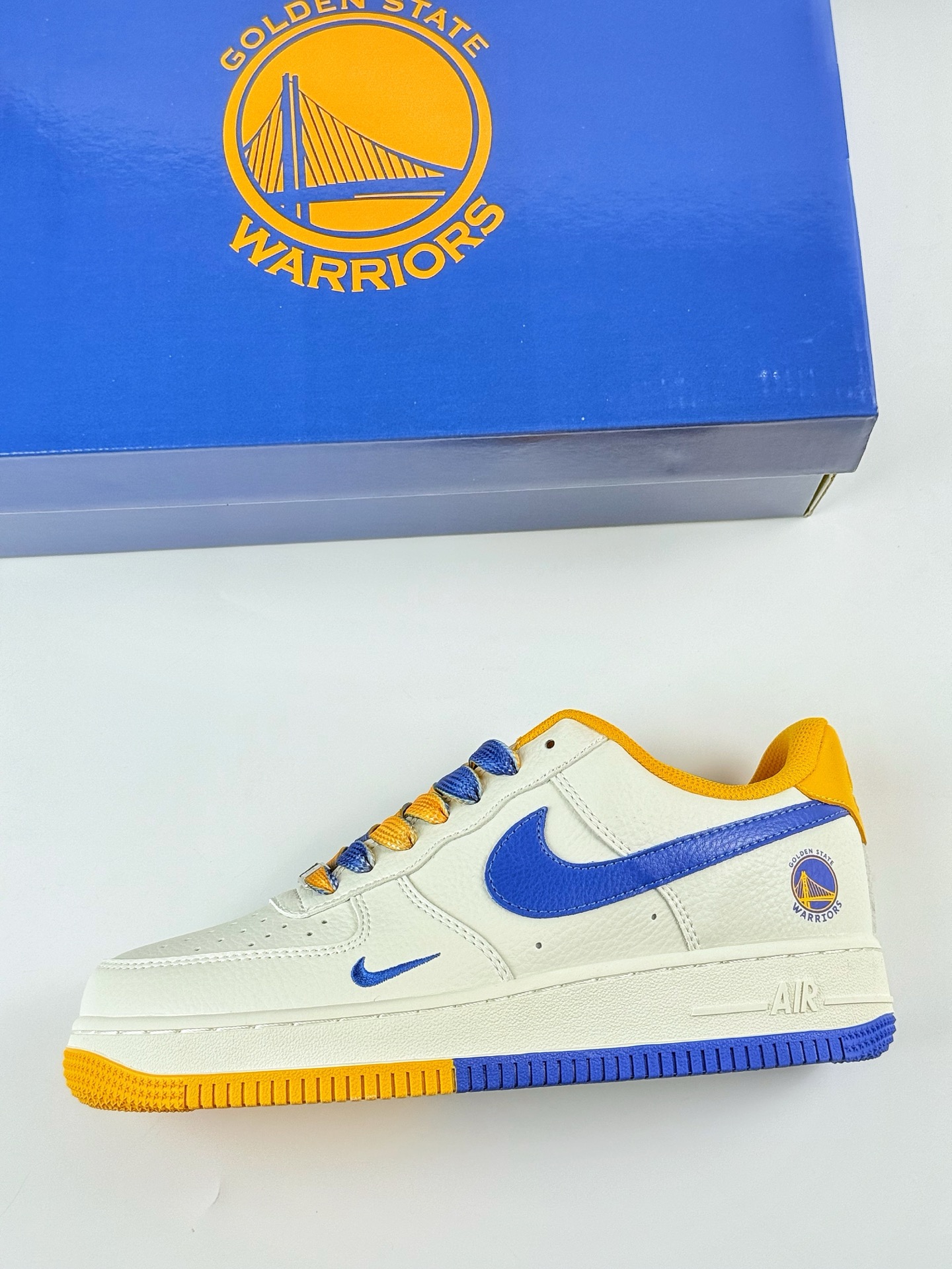Nike Air Force 1 Low 07 白黄蓝小钩 CS5288-005