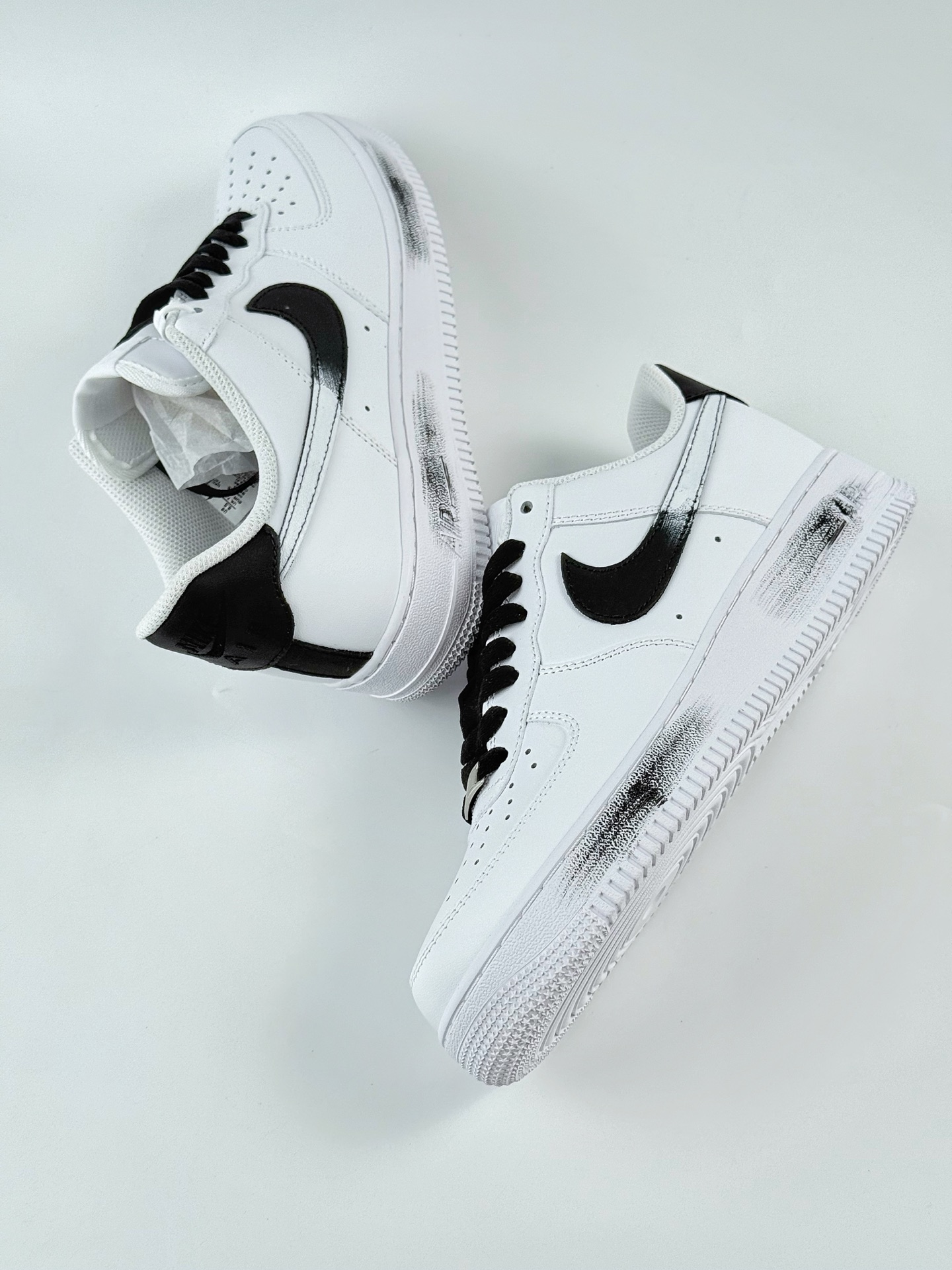 Nike Air Force 1 Low 07 高街 做旧 白黑 ZH0316-078