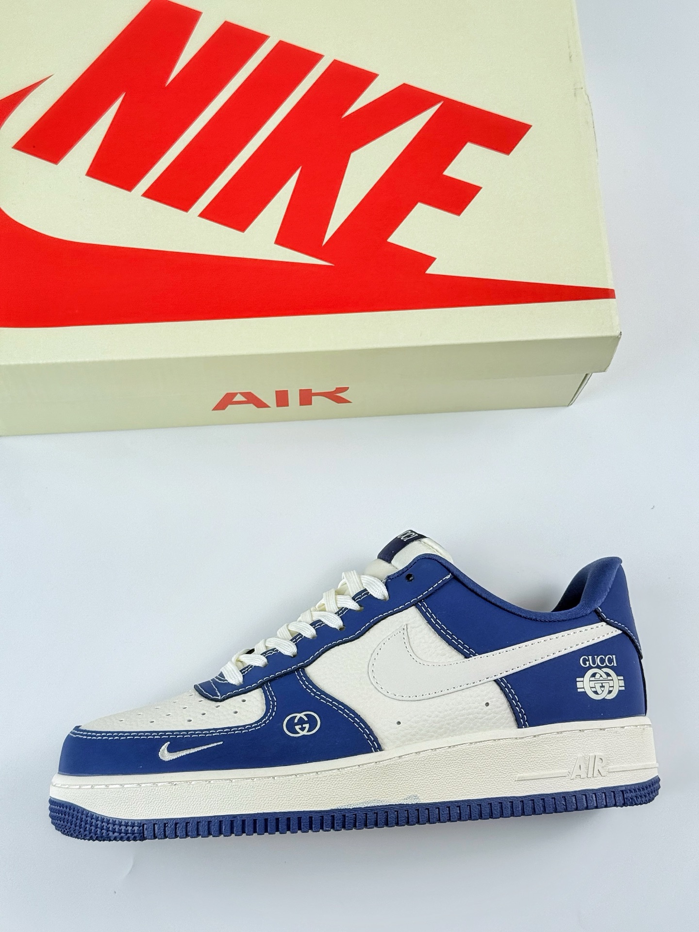 Nike Air Force 1 Low 07 x GUCCI 蓝白小钩 KK1988-085