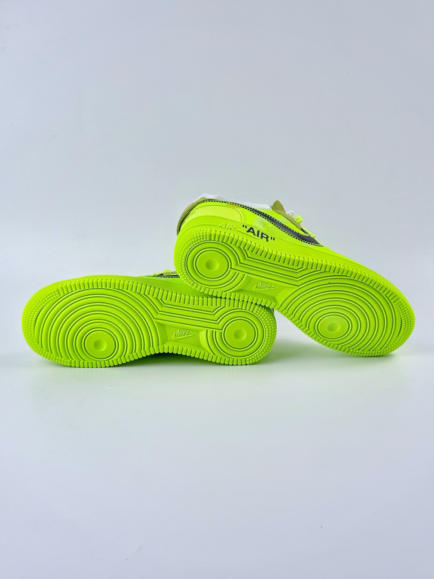 Nike Air Force 1 Low 07 x OFF-WHITE Part 2Volt THE THE 荧光绿 AO4606-700
