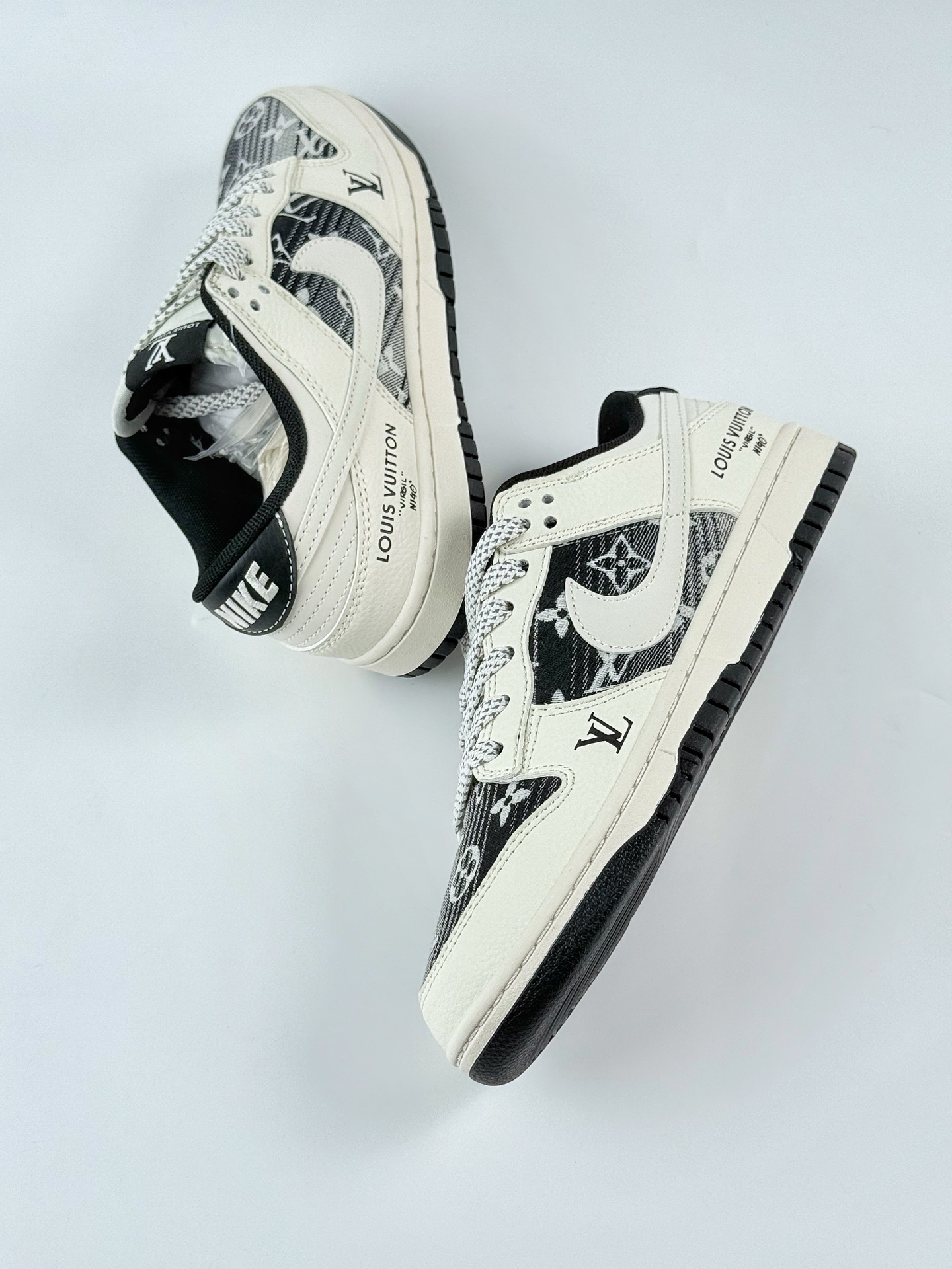 Nike SB Dunk Low x Louis Vuitton 白黑满天星 FC1688-229