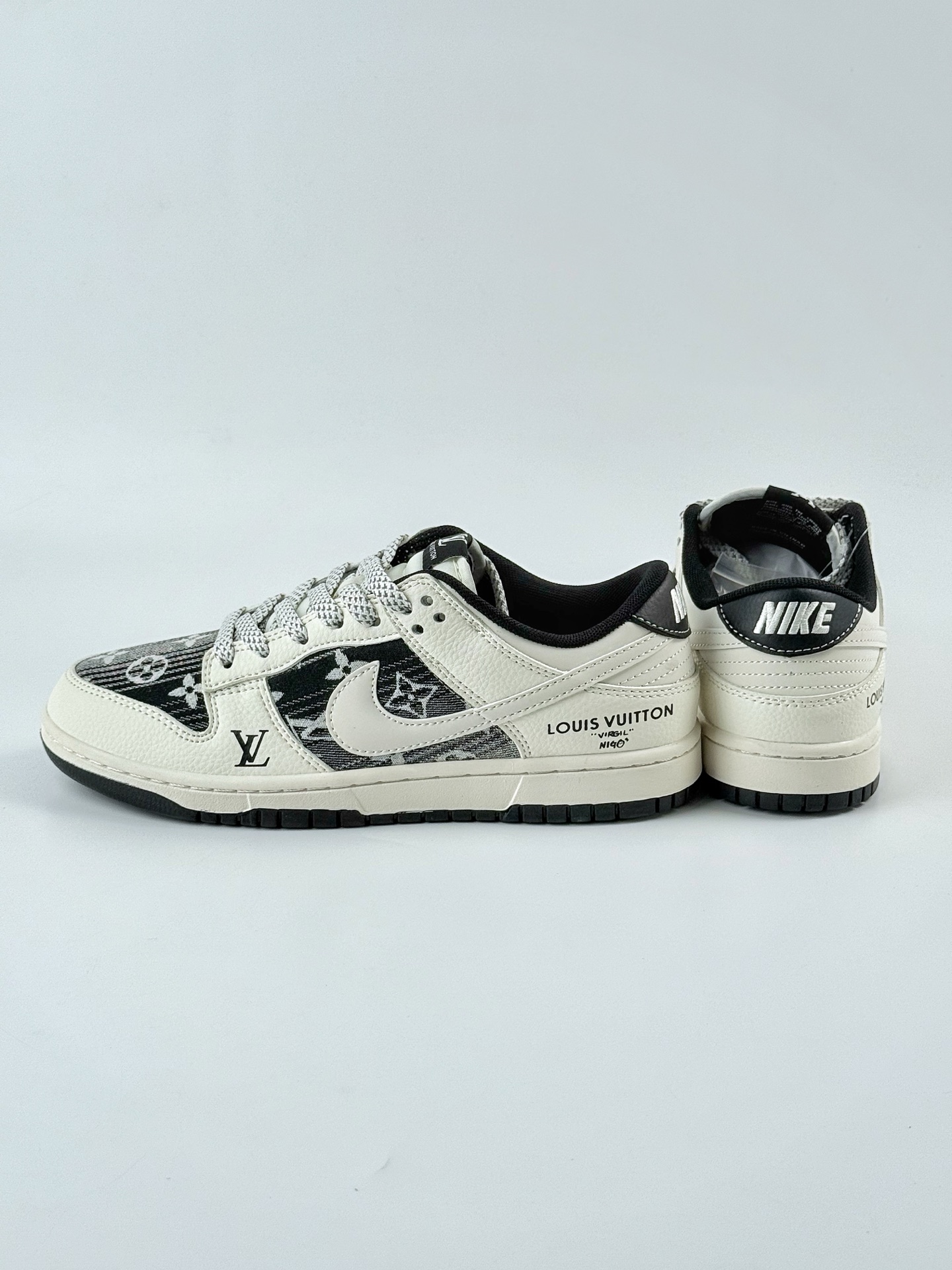 Nike SB Dunk Low x Louis Vuitton 白黑满天星 FC1688-229