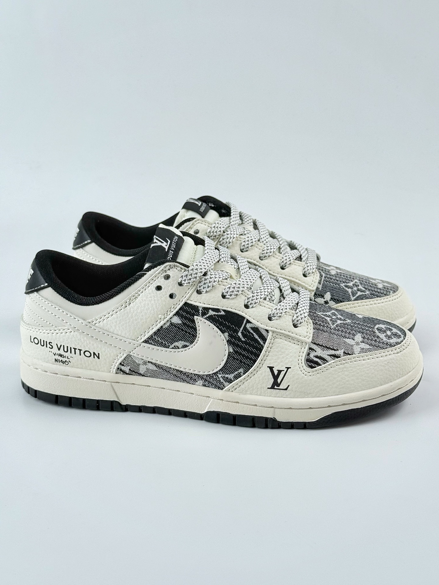 Nike SB Dunk Low x Louis Vuitton 白黑满天星 FC1688-229