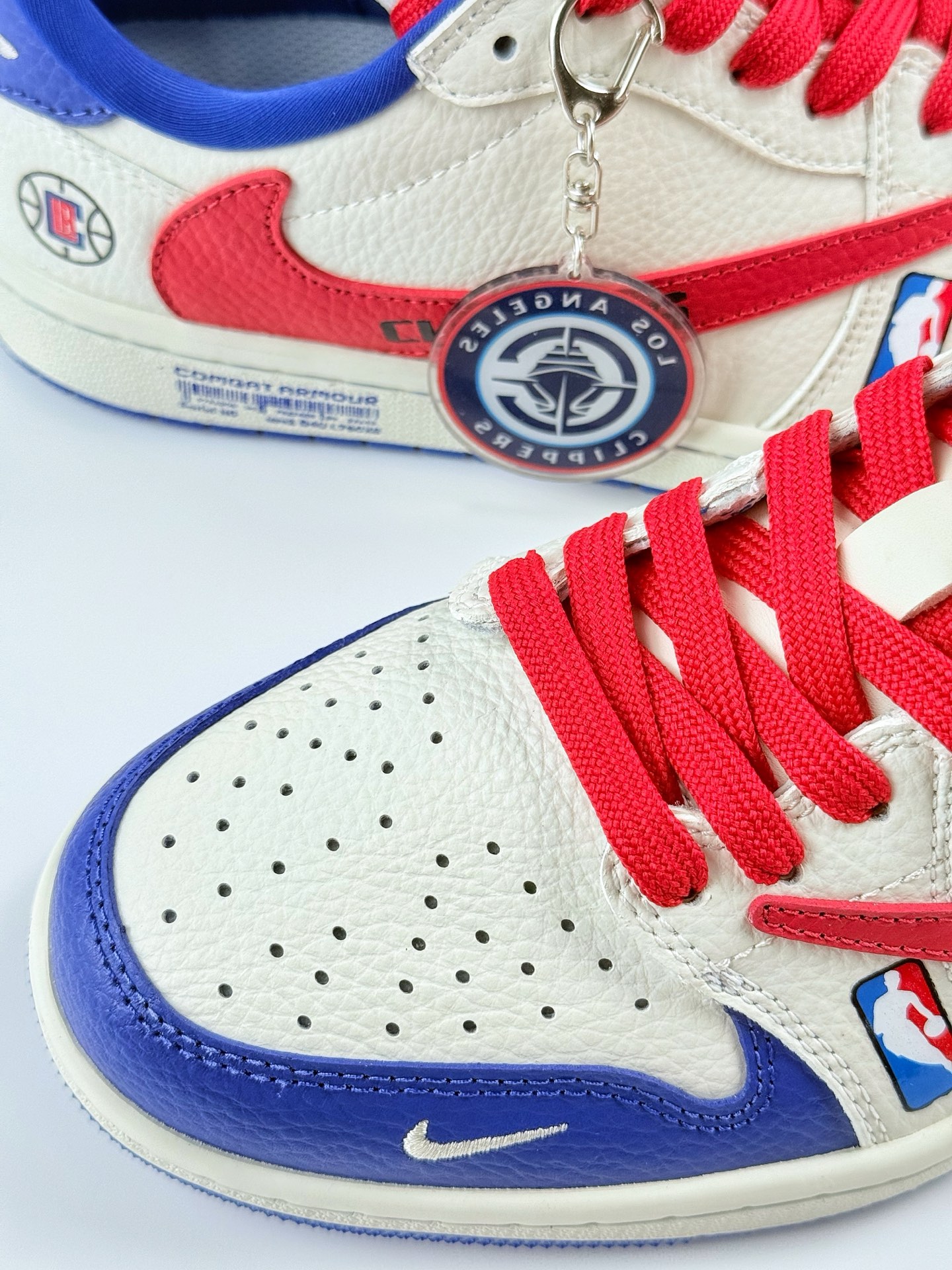 Travis Scott x Nike Air Jordan 1 Low x NBA Air Jordan 1 Low 反转蓝白红小钩倒钩 SC9207-026