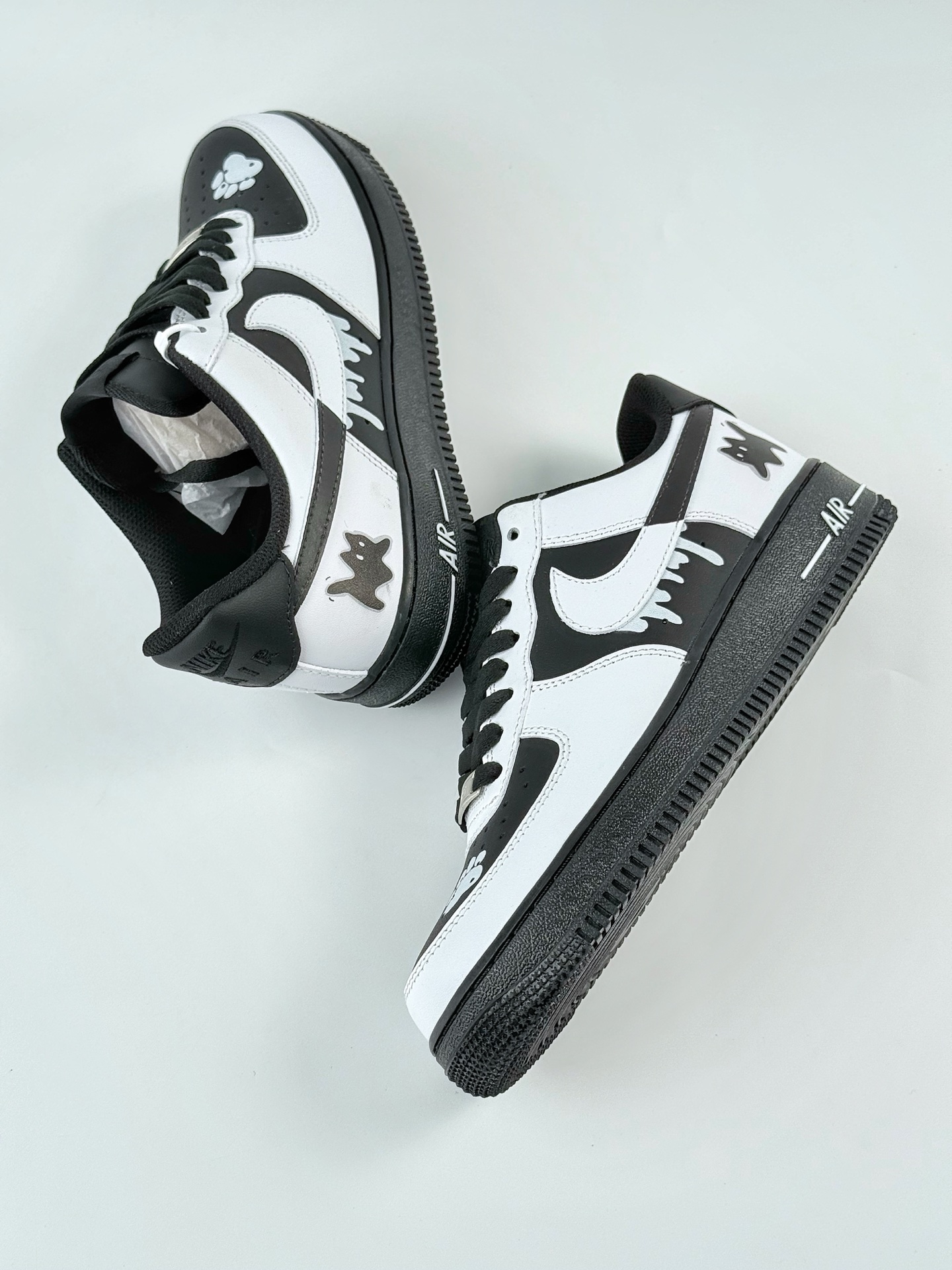 Nike Air Force 1 Low 07 灰色地带 灰黑涂鸦 ZH0316-077