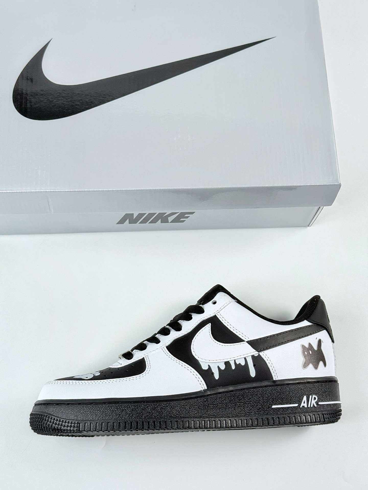 Nike Air Force 1 Low 07 灰色地带 灰黑涂鸦 ZH0316-077