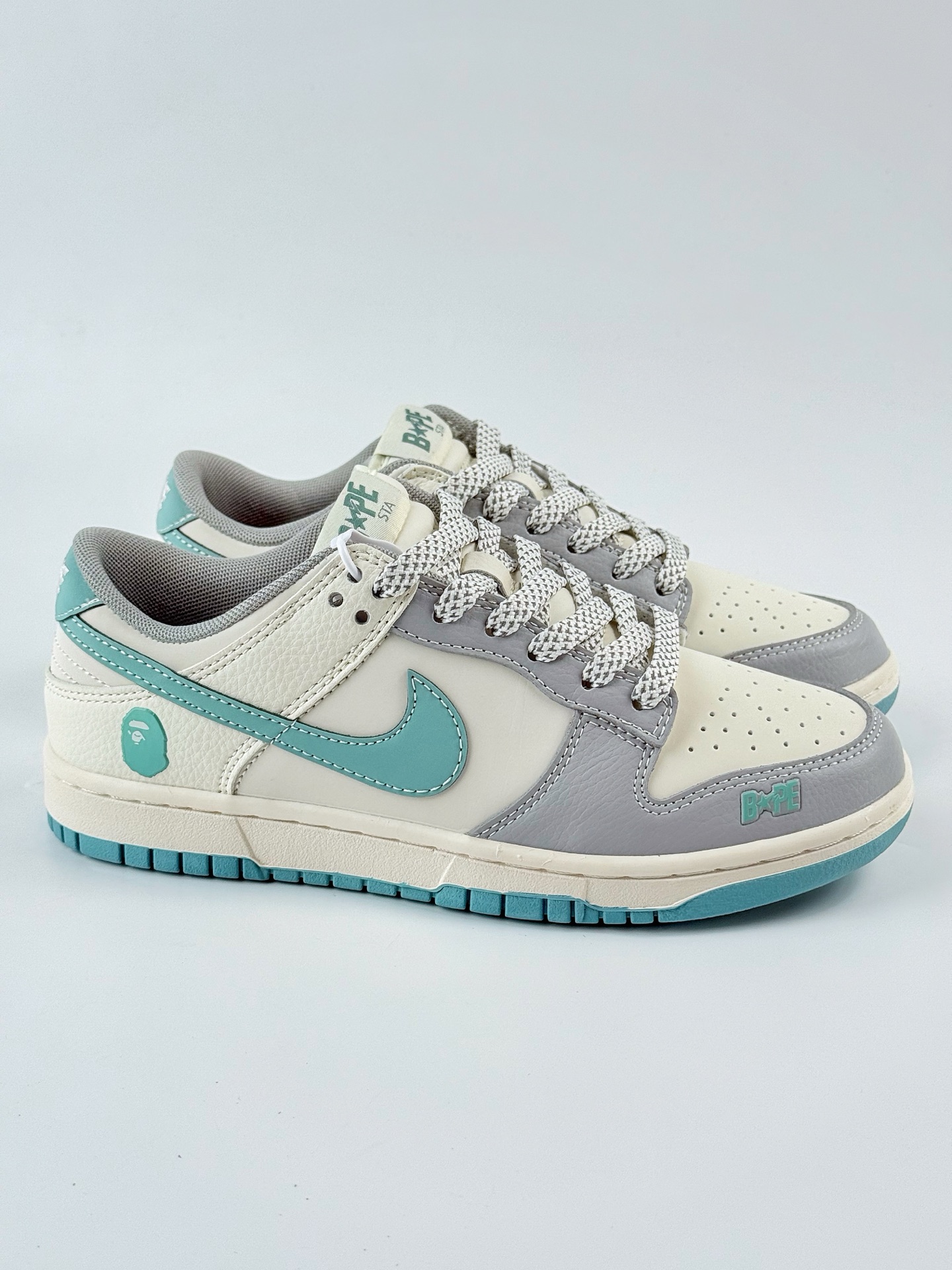 Nike SB Dunk Low x BAPE 灰白蓝满天星 XF8698-088