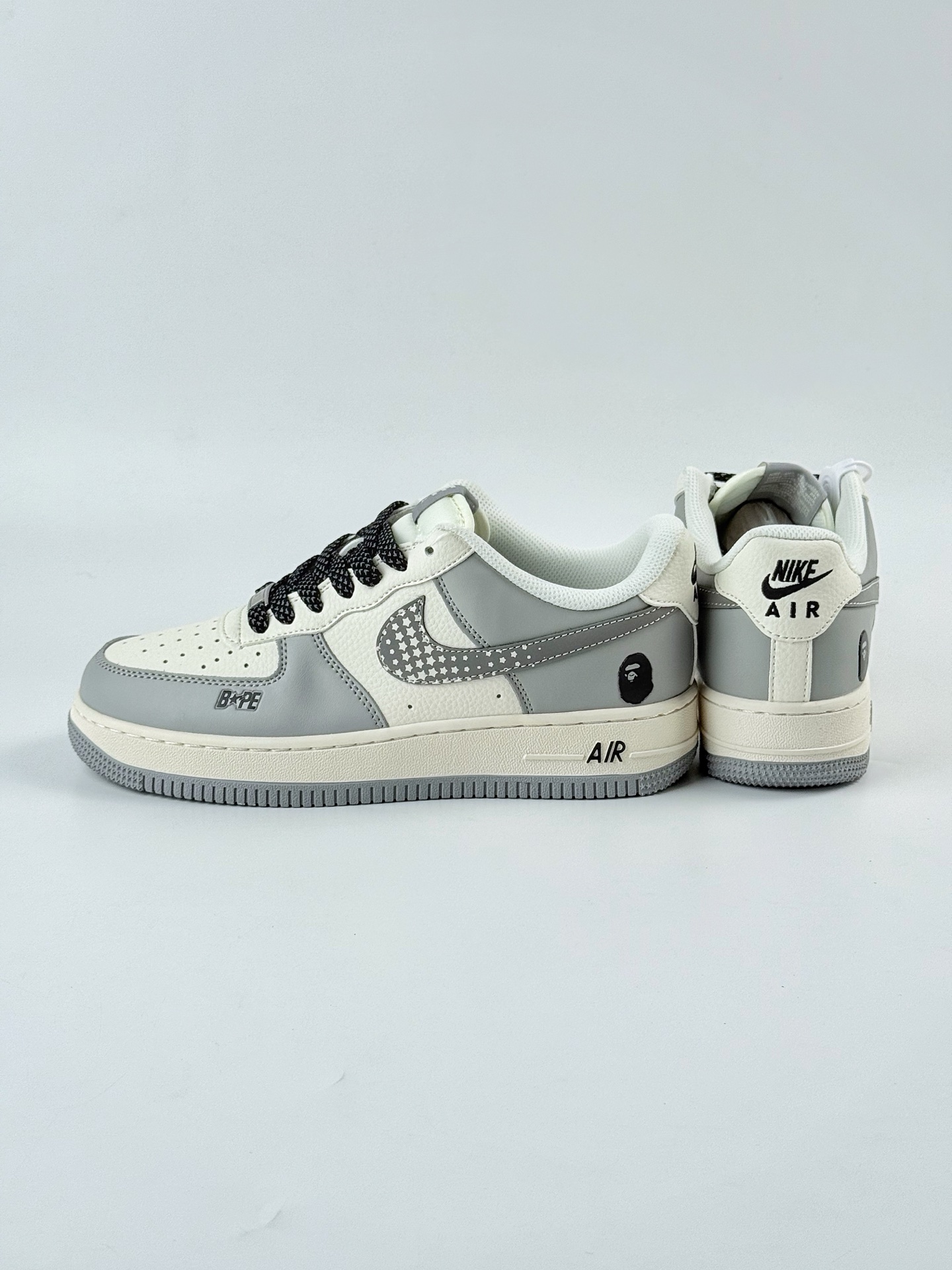 Nike Air Force 1 Low 07 x BAPE 灰白满天星 XS1958-571