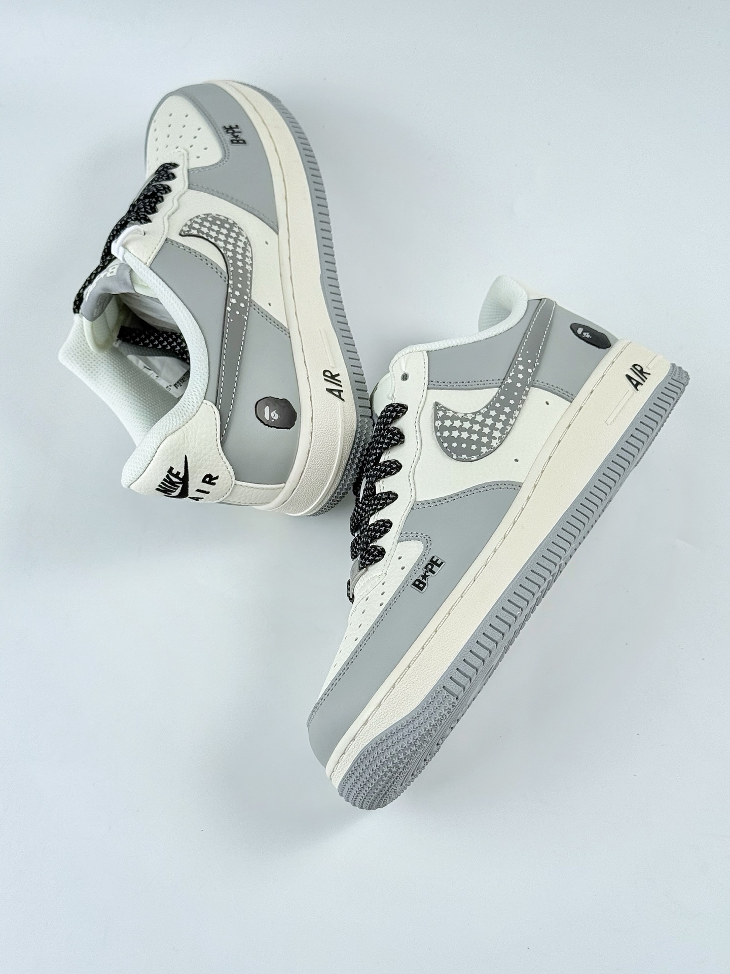 Nike Air Force 1 Low 07 x BAPE 灰白满天星 XS1958-571