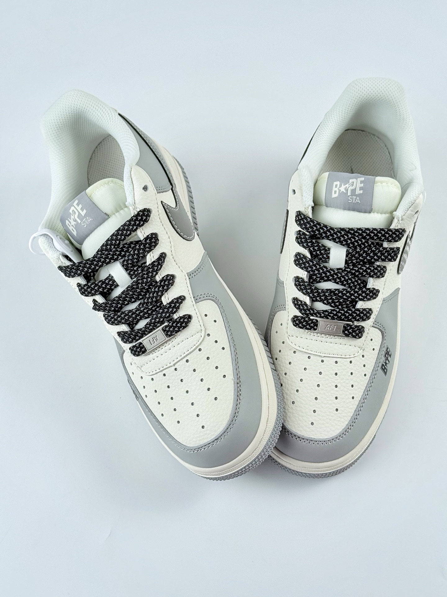 Nike Air Force 1 Low 07 x BAPE 灰白满天星 XS1958-571