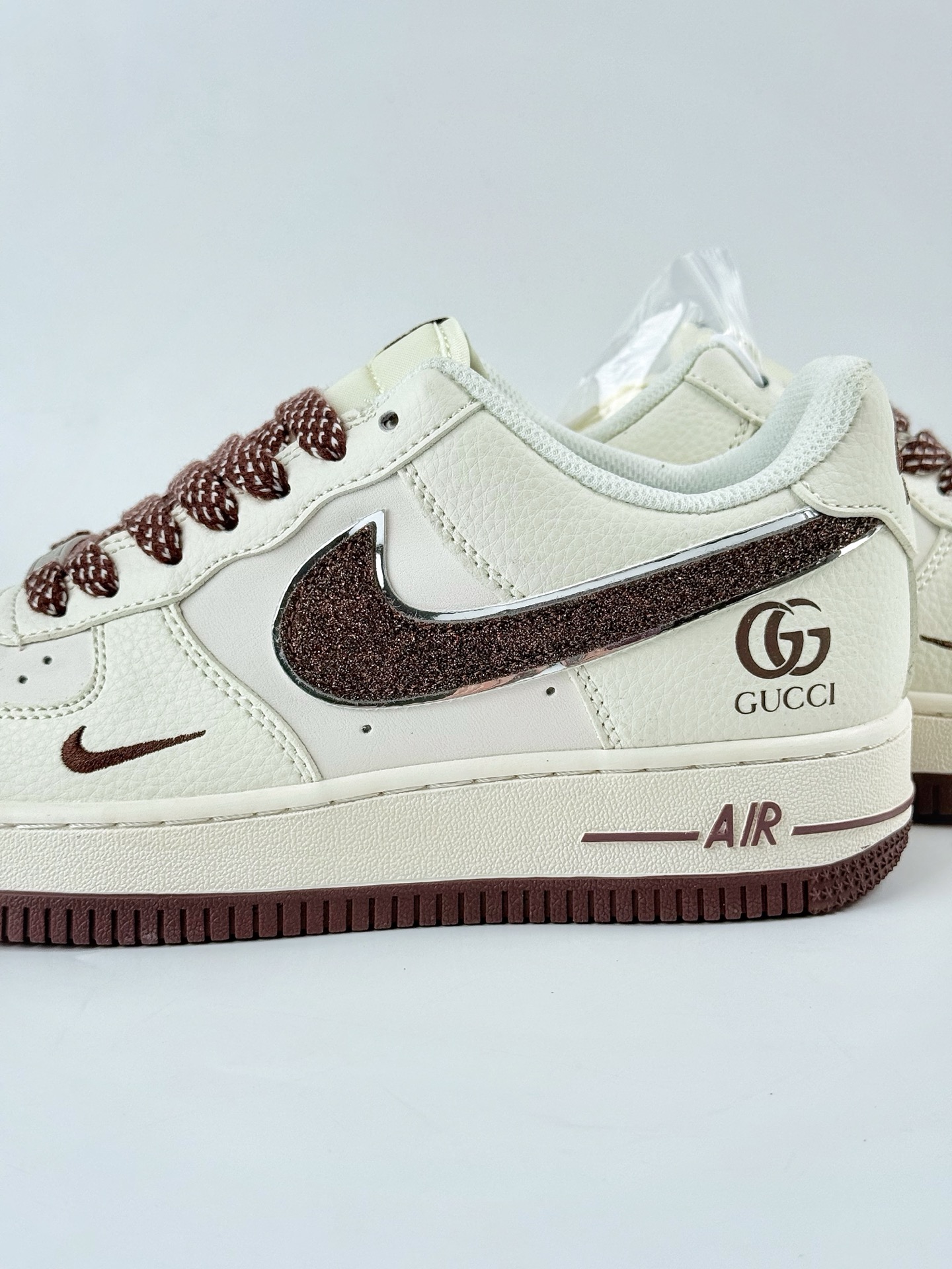 Nike Air Force 1 Low 07 x GUCCI 白咖小钩满天星 QY6818-609