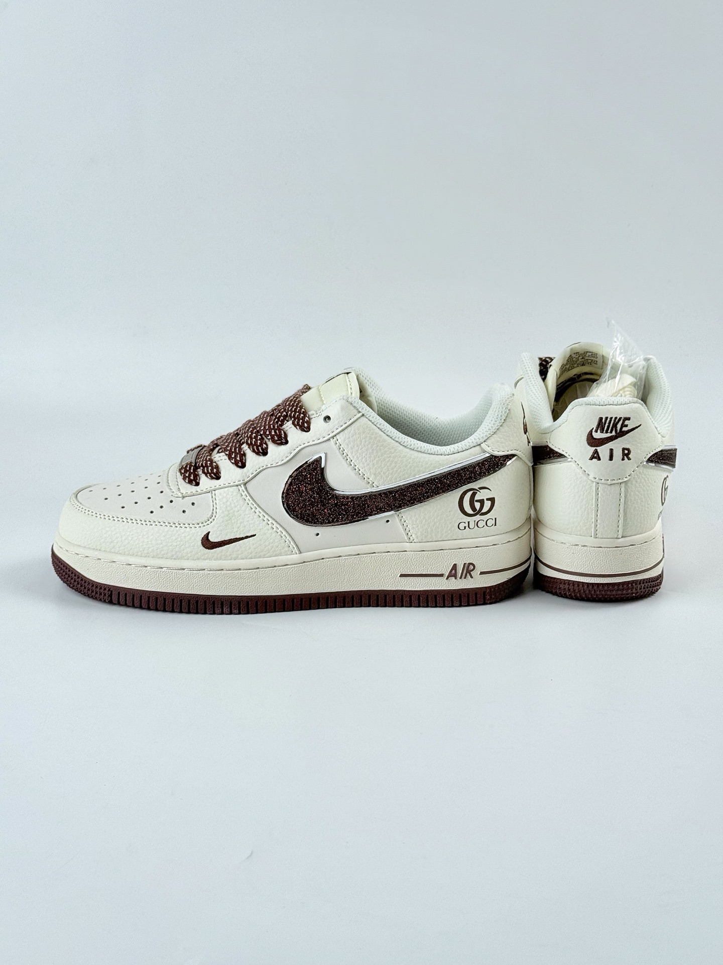 Nike Air Force 1 Low 07 x GUCCI 白咖小钩满天星 QY6818-609