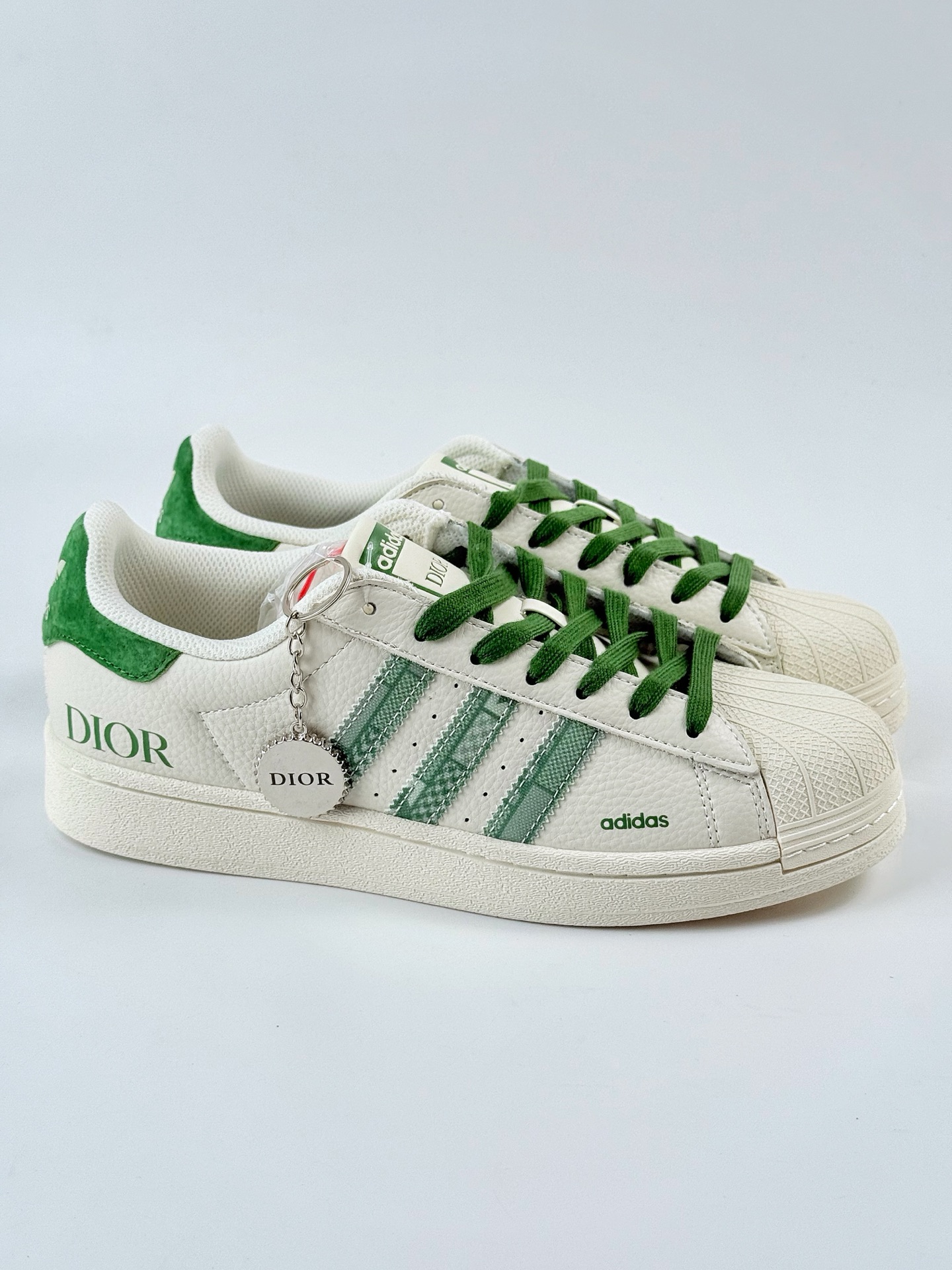 AD Originals Superstar x DIOR 白绿 XS0006
