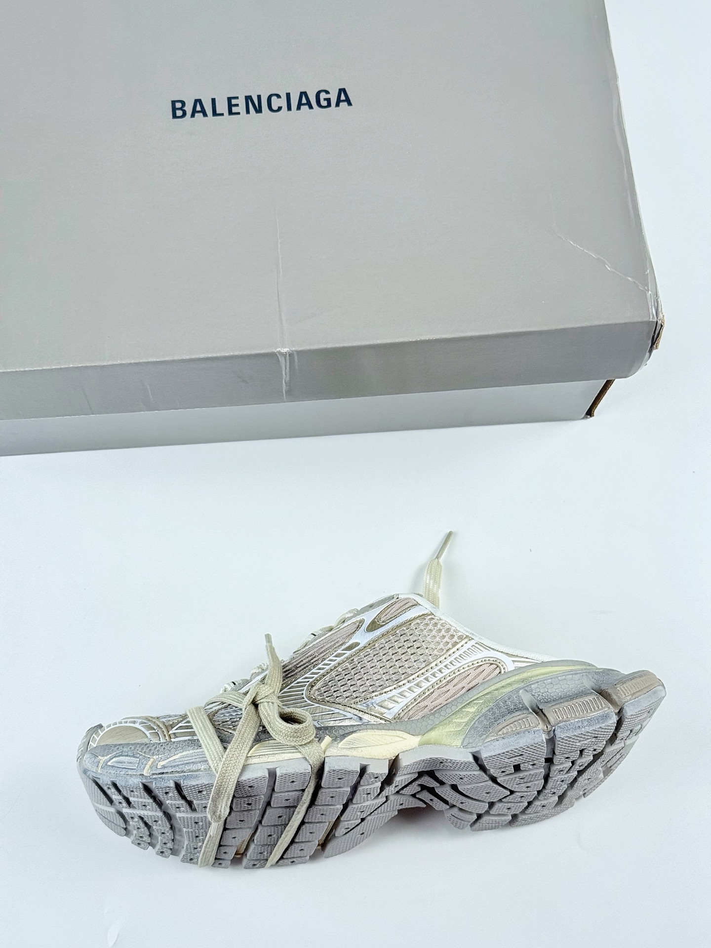 Balenciaga Phantom Sneaker 3XL 半拖 巴黎世家全新十代半拖潮流跑鞋 742682 W3XL2 1091