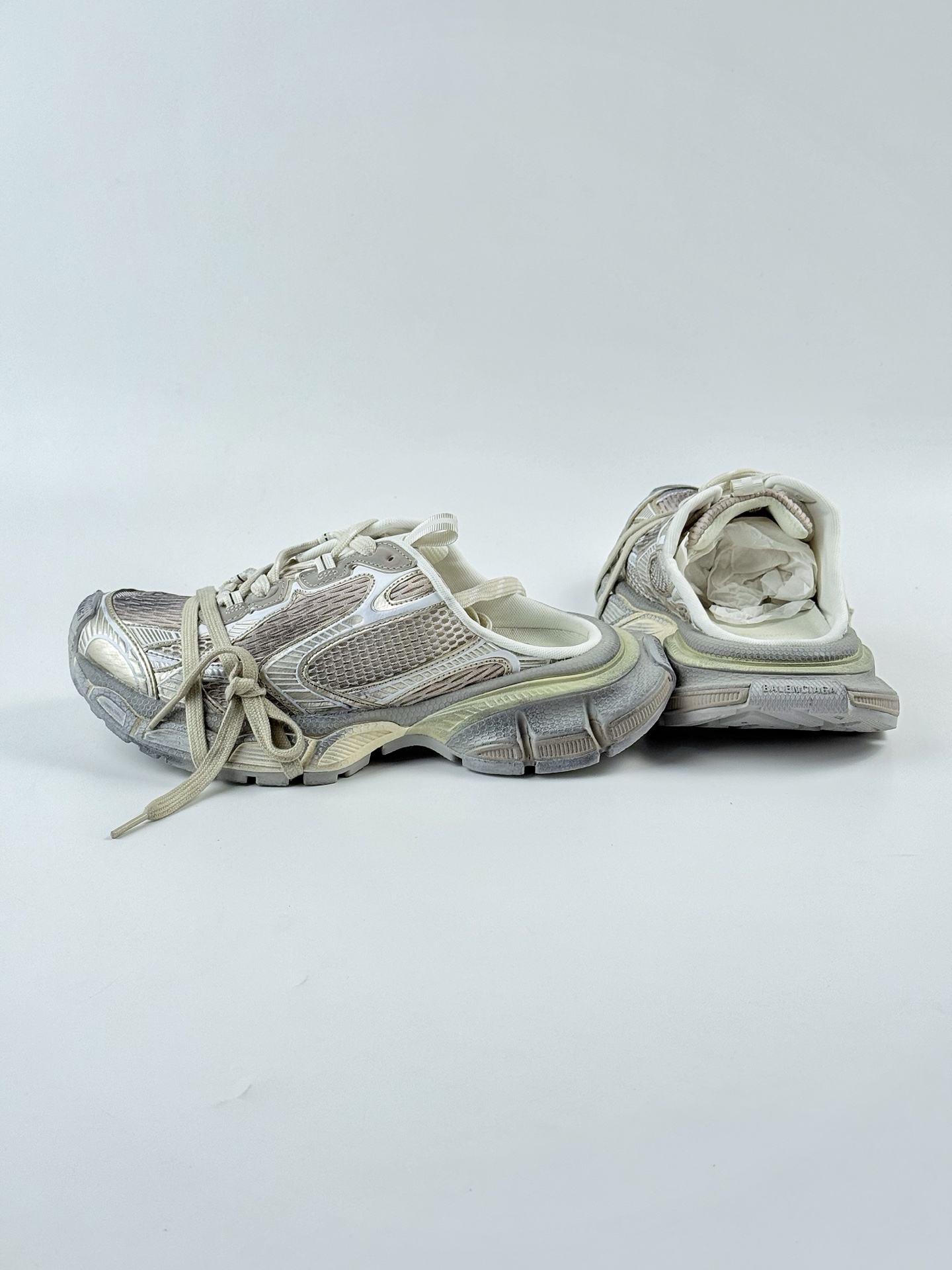 Balenciaga Phantom Sneaker 3XL 半拖 巴黎世家全新十代半拖潮流跑鞋 742682 W3XL2 1091