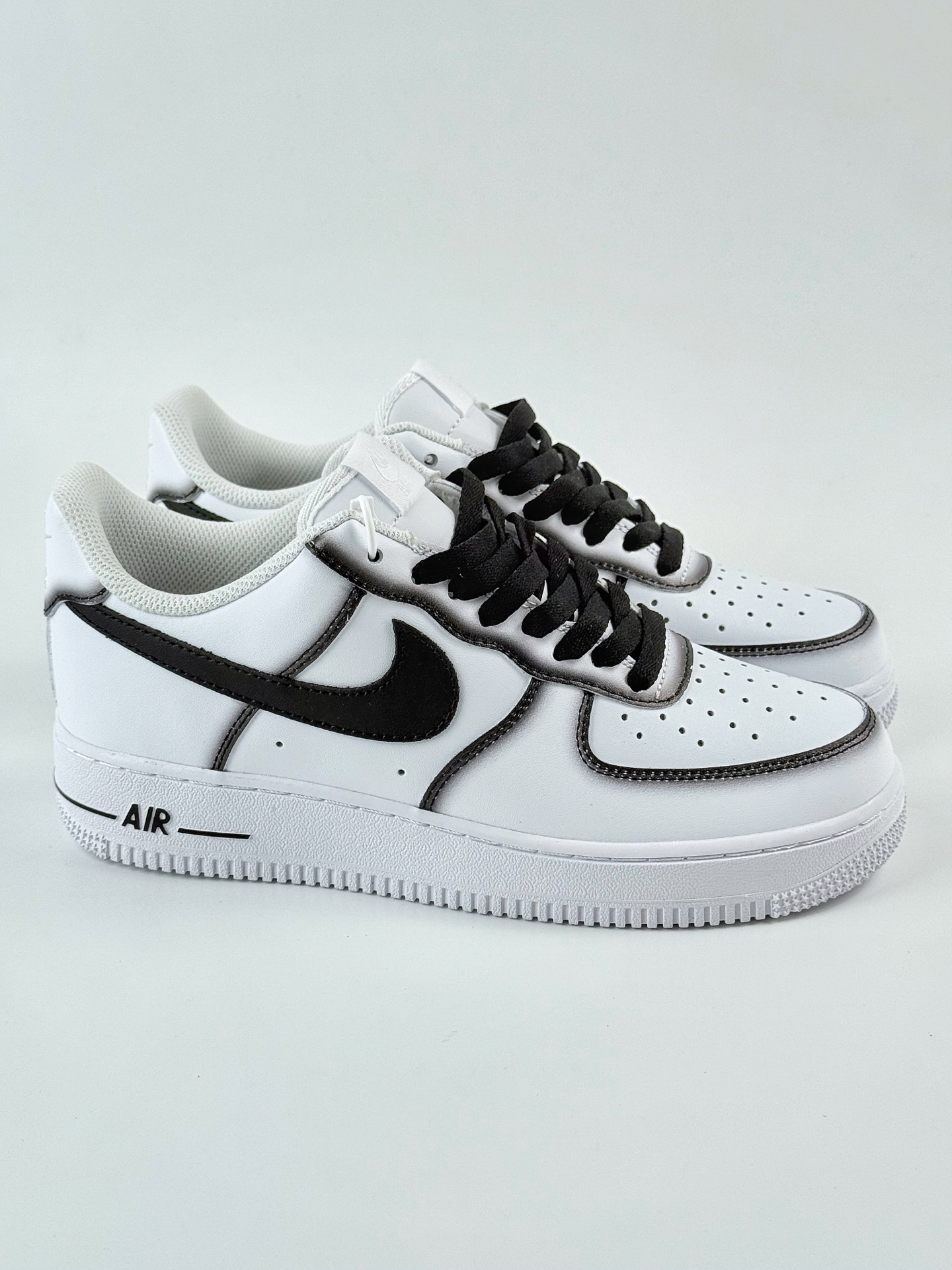 Nike Air Force 1 Low 07 黑色边界 白黑 ZH0316-075