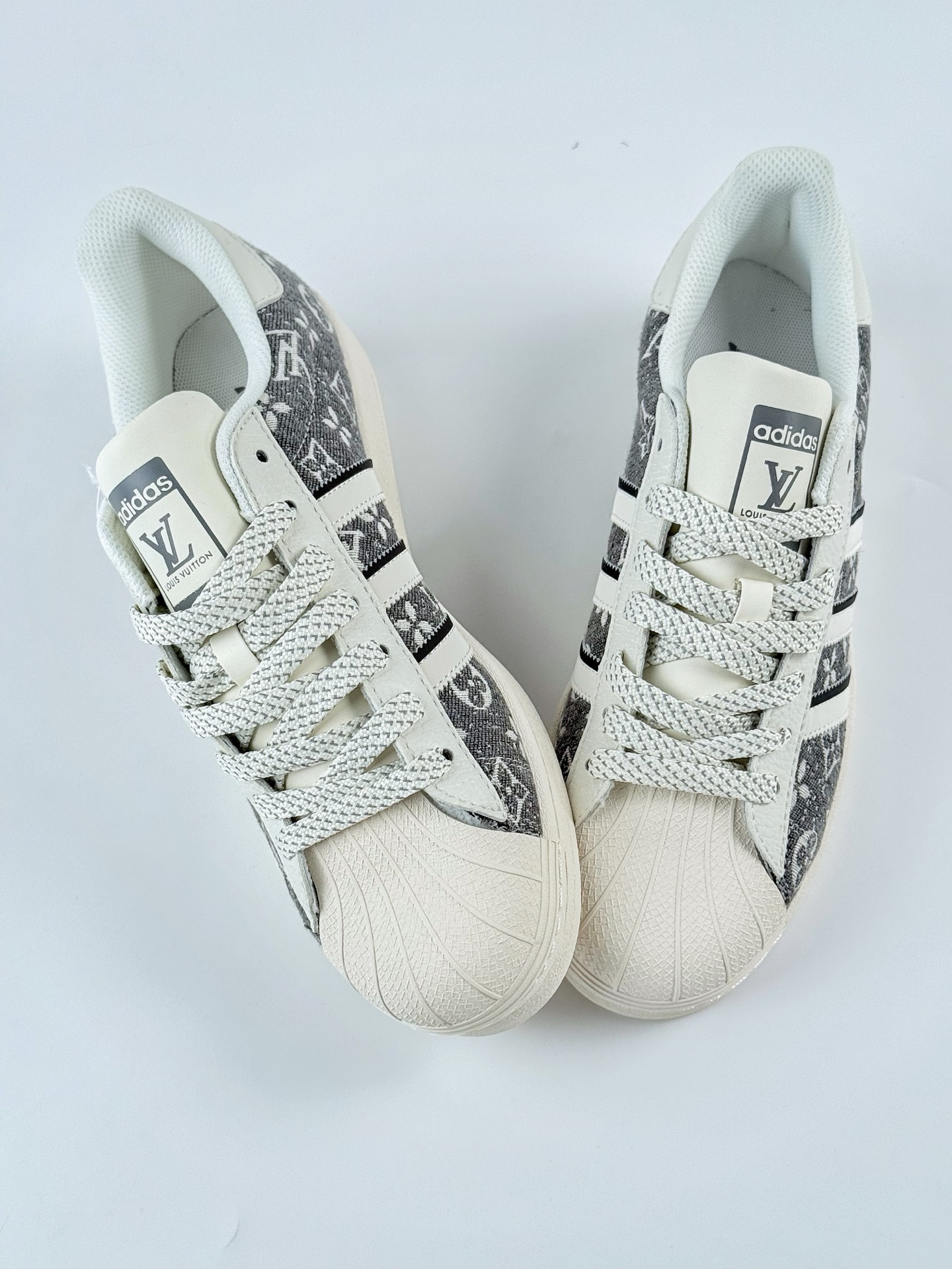 AD Originals Superstar x Louis Vuitton 白灰满天星 JY8911