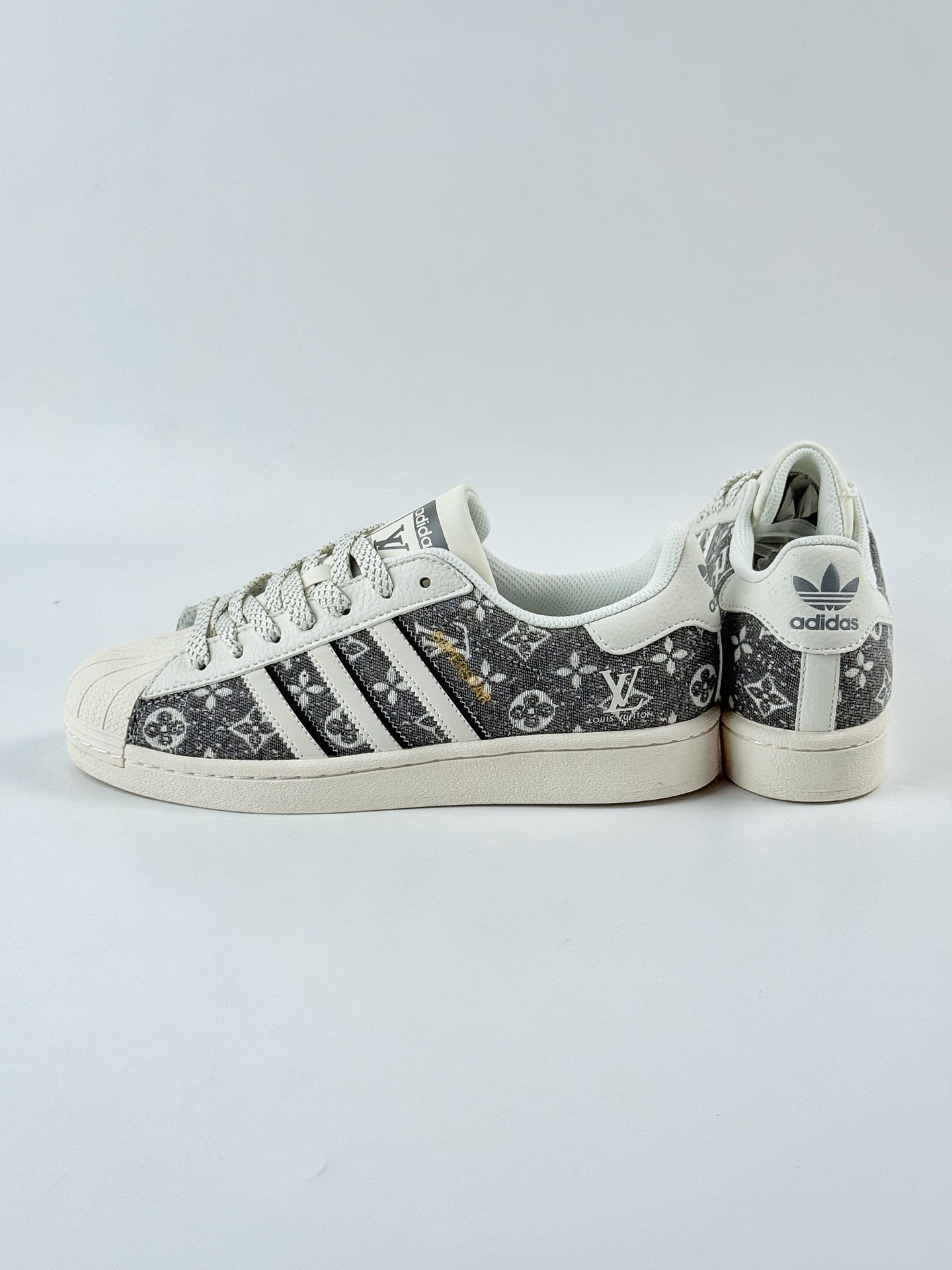 AD Originals Superstar x Louis Vuitton 白灰满天星 JY8911