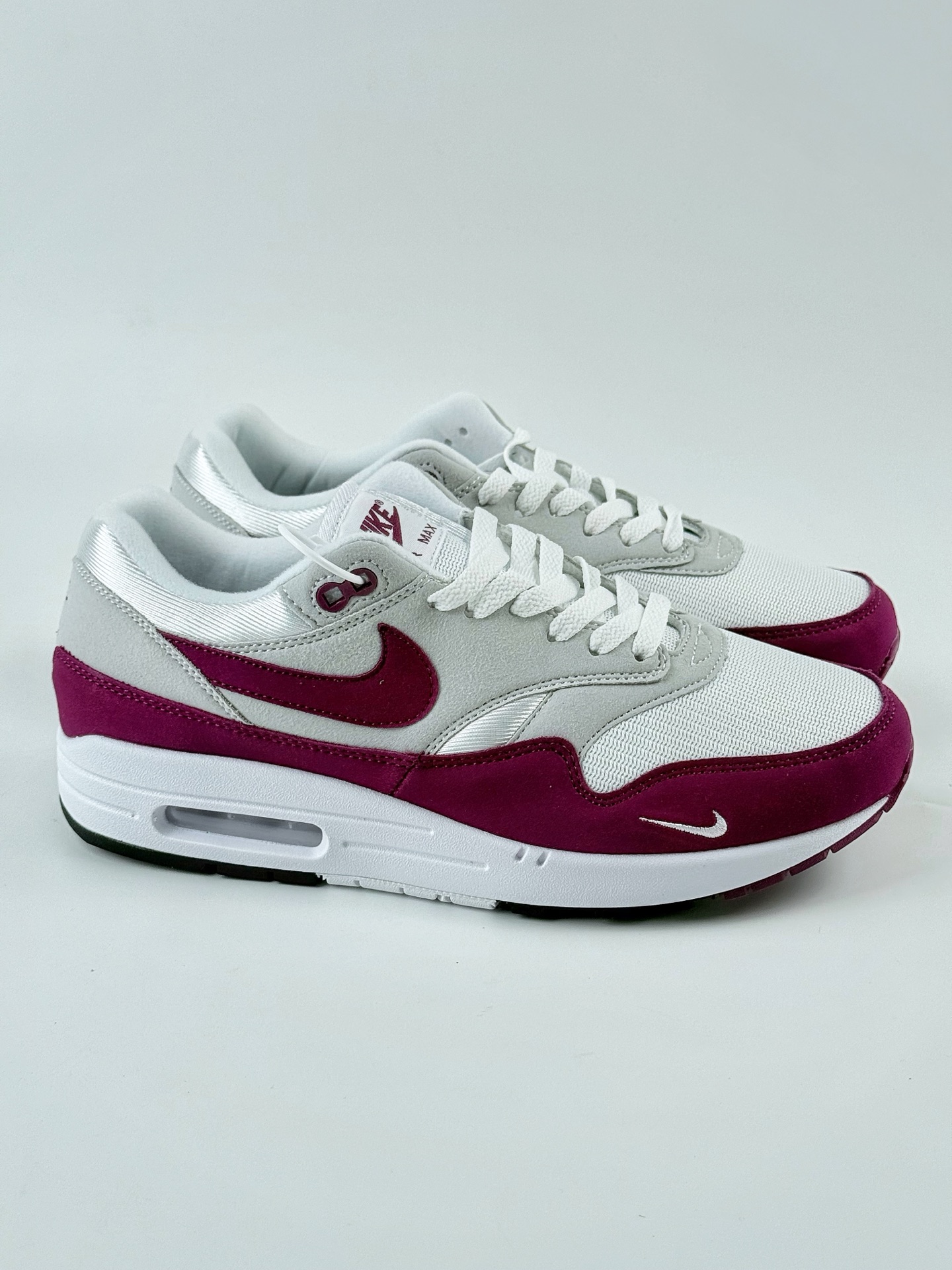 Nike Air Max 1 白紫 复古休闲跑步鞋 HF1194-101