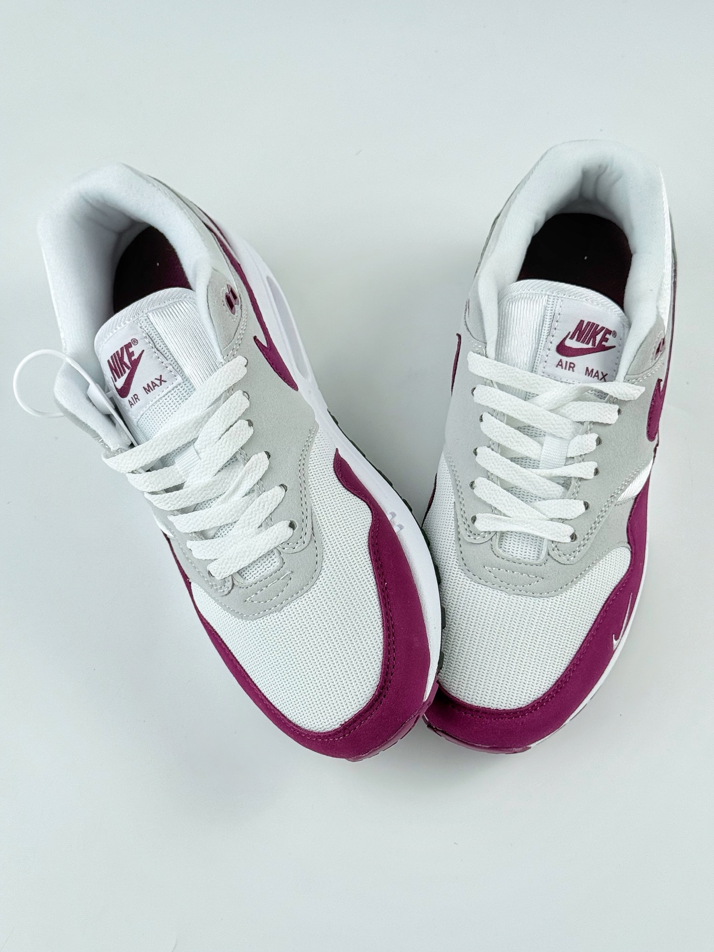 Nike Air Max 1 白紫 复古休闲跑步鞋 HF1194-101