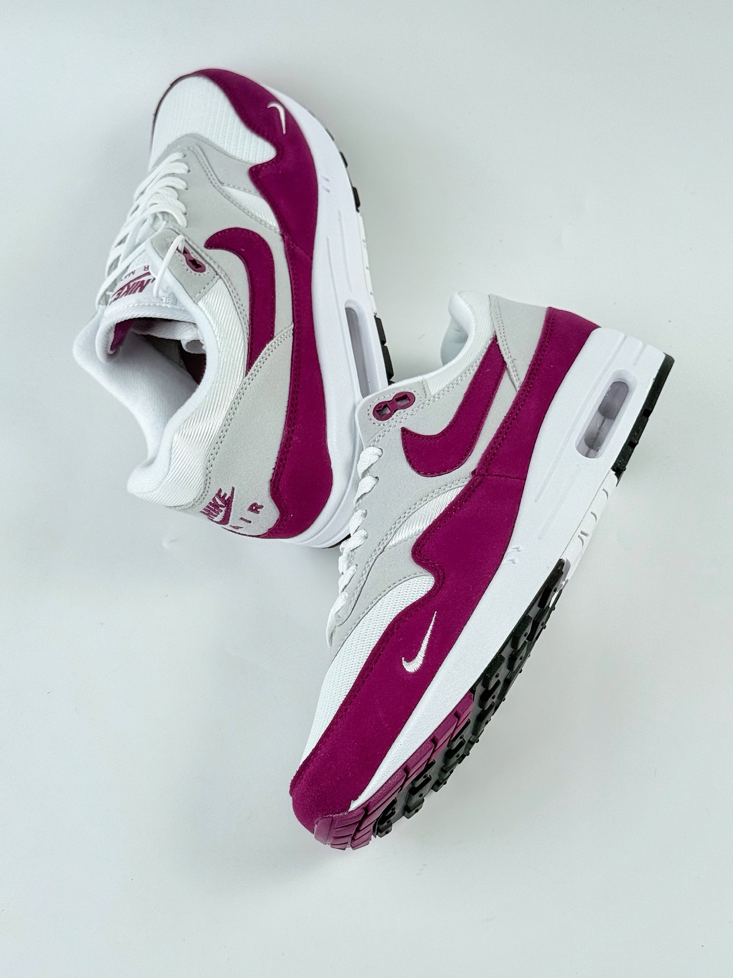 Nike Air Max 1 白紫 复古休闲跑步鞋 HF1194-101