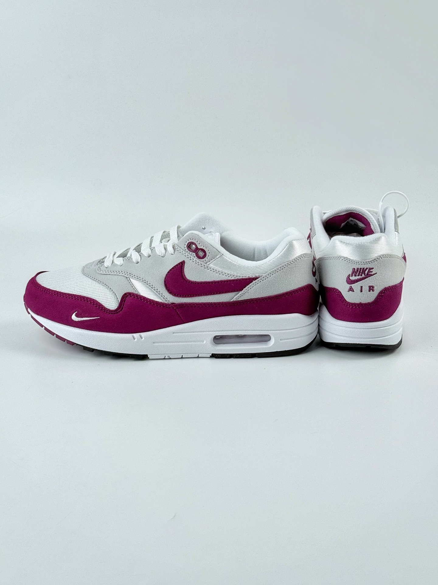 Nike Air Max 1 白紫 复古休闲跑步鞋 HF1194-101