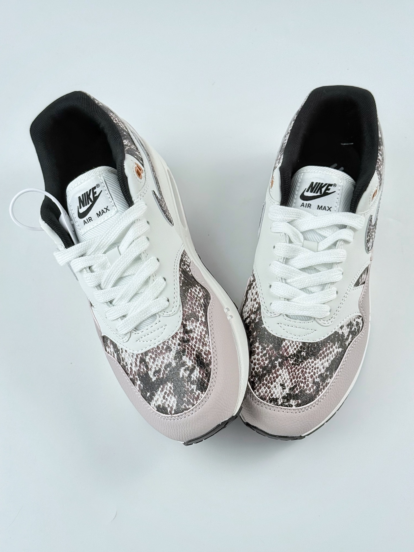 Nike Air Max 1 ”Snakeskin” 淡粉色 复古休闲跑步鞋 HF5338-100