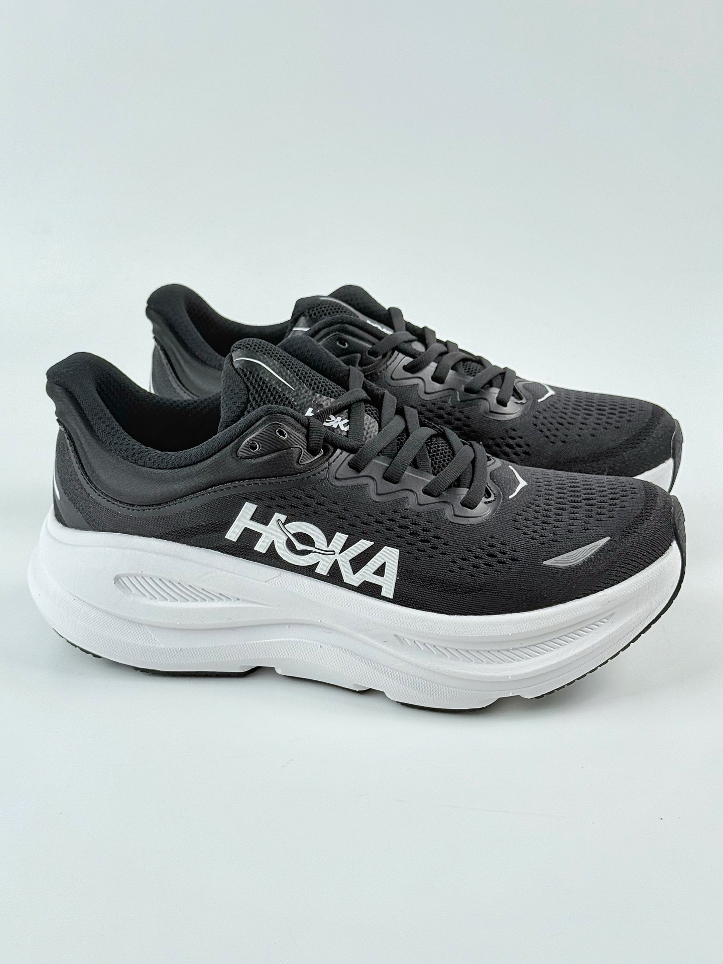 HOKA ONE ONE Bondi 9 低帮专业越野跑步鞋 1162011/BWHT