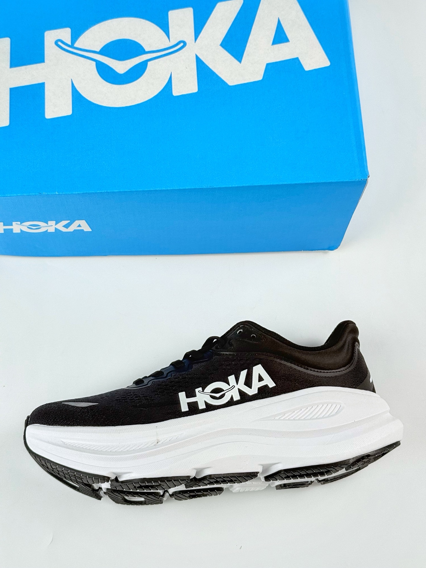 HOKA ONE ONE Bondi 9 低帮专业越野跑步鞋 1162011/BWHT
