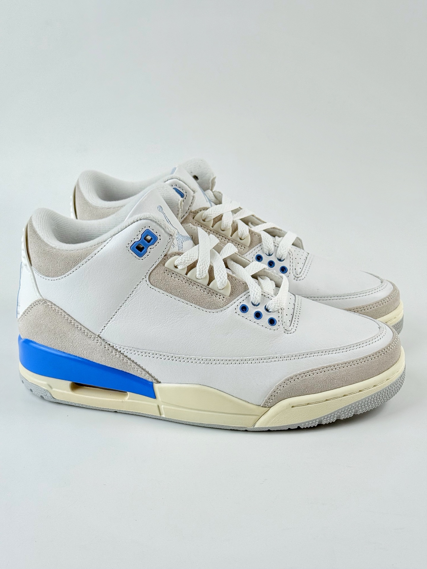 Nike Air Jordan 3 Retro 乔丹三代 ”Lucky Short” 北卡蓝 CT8532-101
