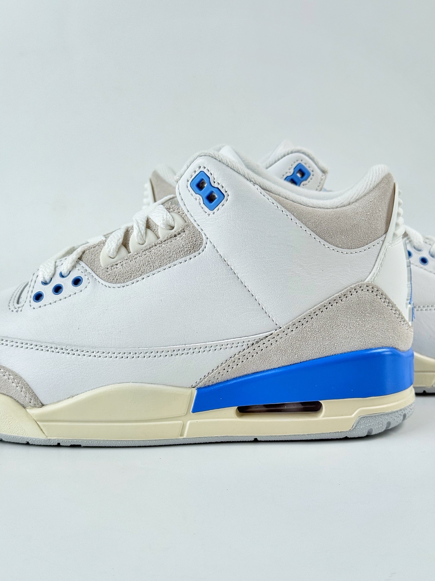 Nike Air Jordan 3 Retro 乔丹三代 ”Lucky Short” 北卡蓝 CT8532-101