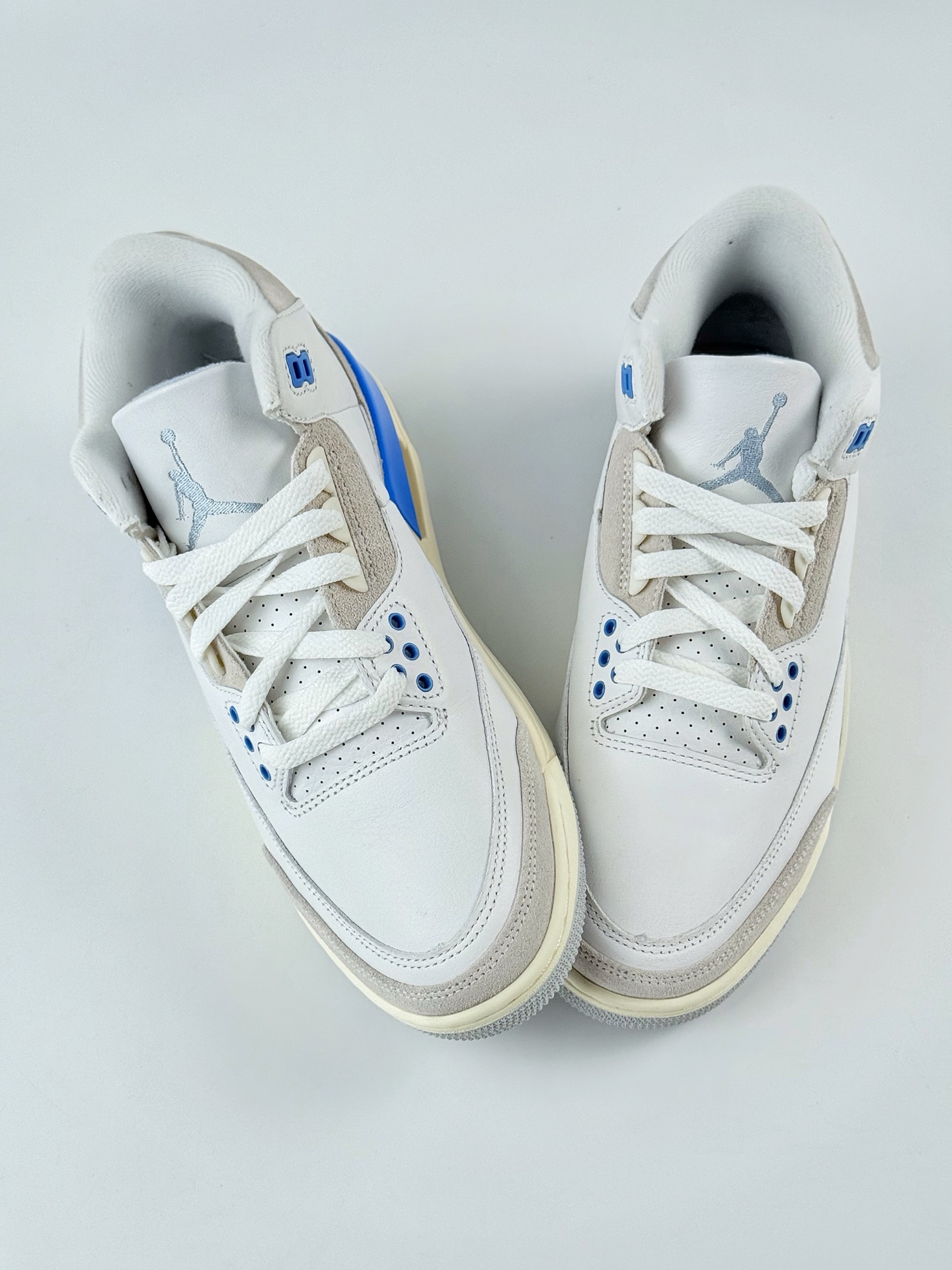 Nike Air Jordan 3 Retro 乔丹三代 ”Lucky Short” 北卡蓝 CT8532-101