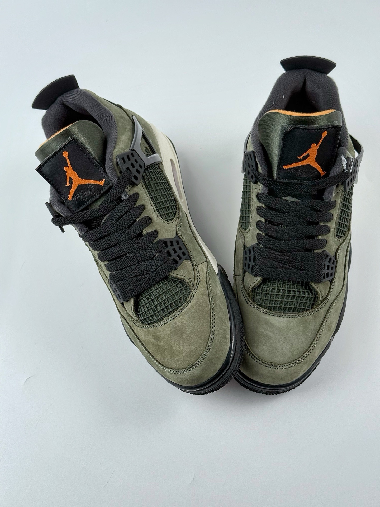 Nike Air Jordan 4 Retro x UNDEFEATED乔丹四代 UNDFTD 军绿麂皮 IB1519-200