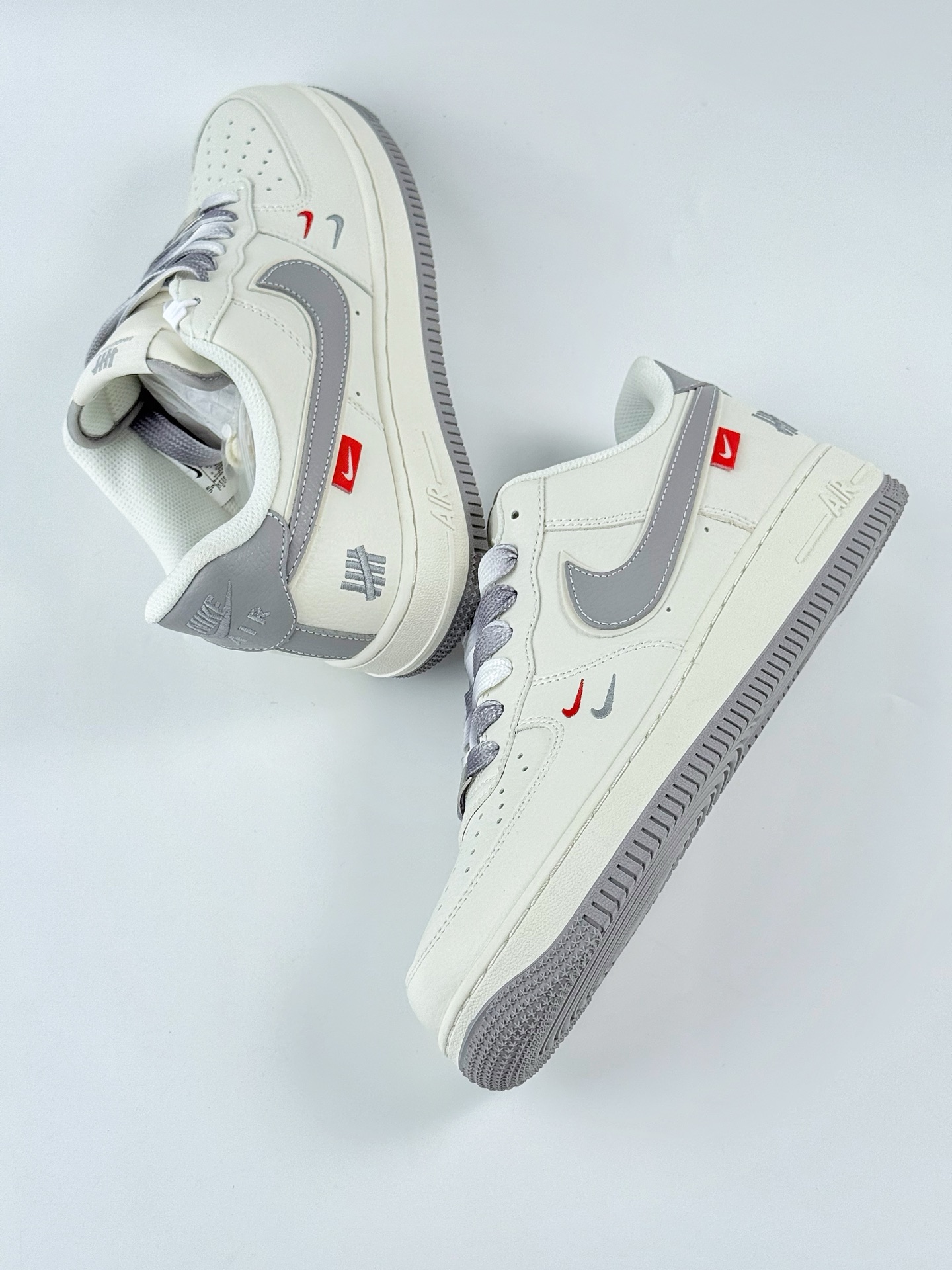 Nike Air Force 1 Low 07 x UNDEFEATED 白灰双小钩 CS5288-007