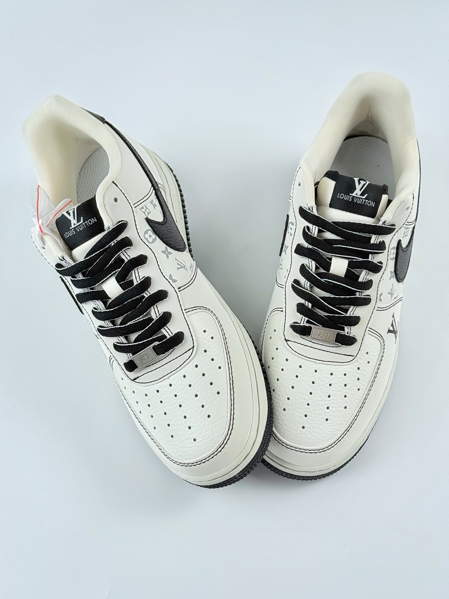Nike Air Force 1 Low 07 x Louis Vuitton 白黑 BZ6808-102