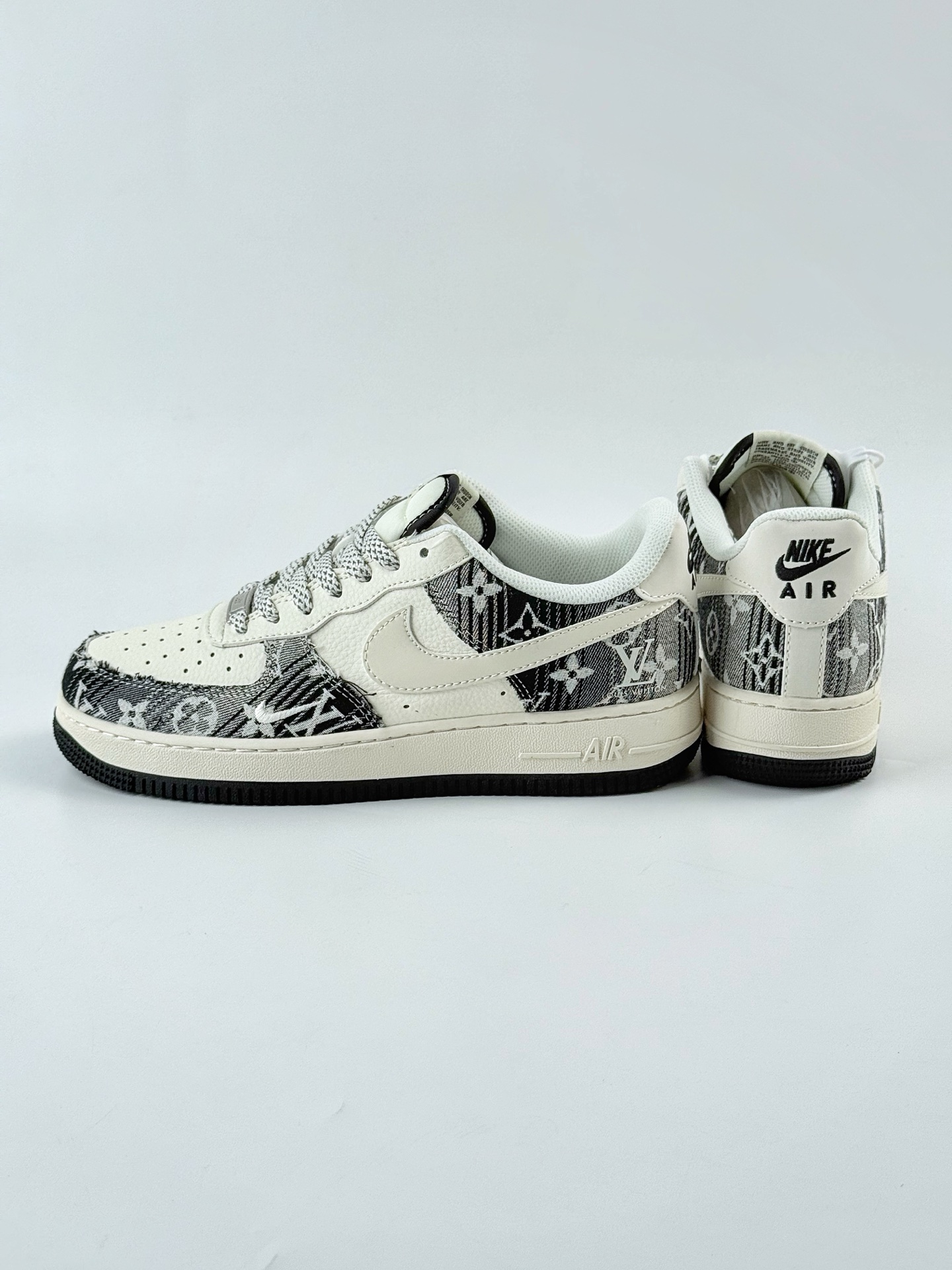 Nike Air Force 1 Low 07 x Louis Vuitton 黑白牛仔满天星 XS1958-585