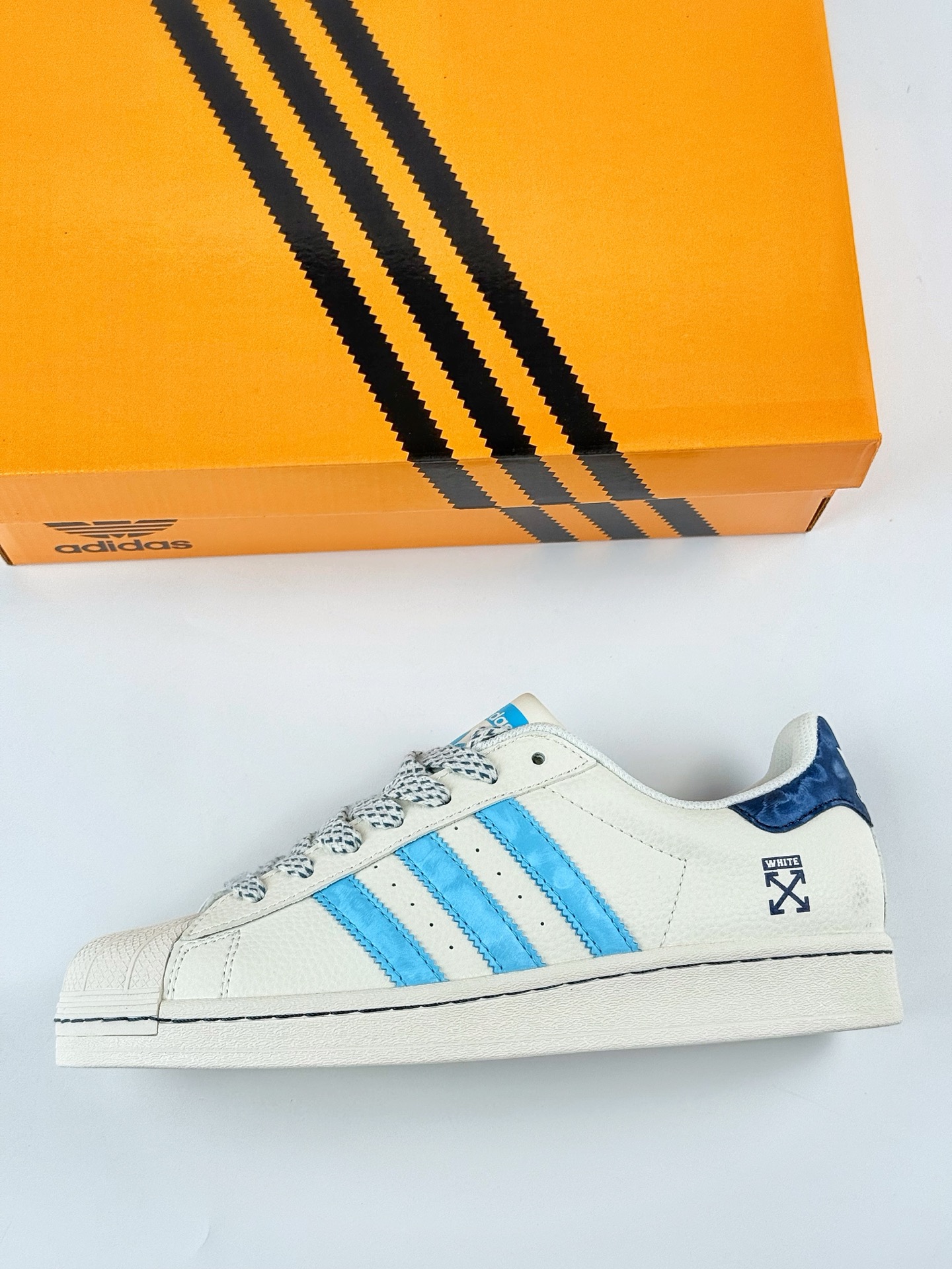 AD Originals Superstar x OFF-WHITE 白蓝满天星 HS3075