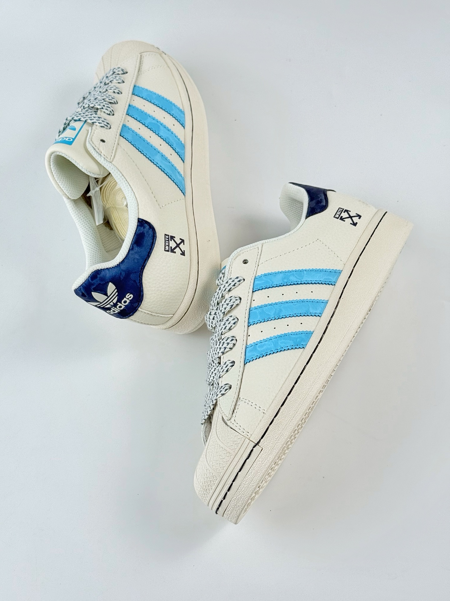 AD Originals Superstar x OFF-WHITE 白蓝满天星 HS3075