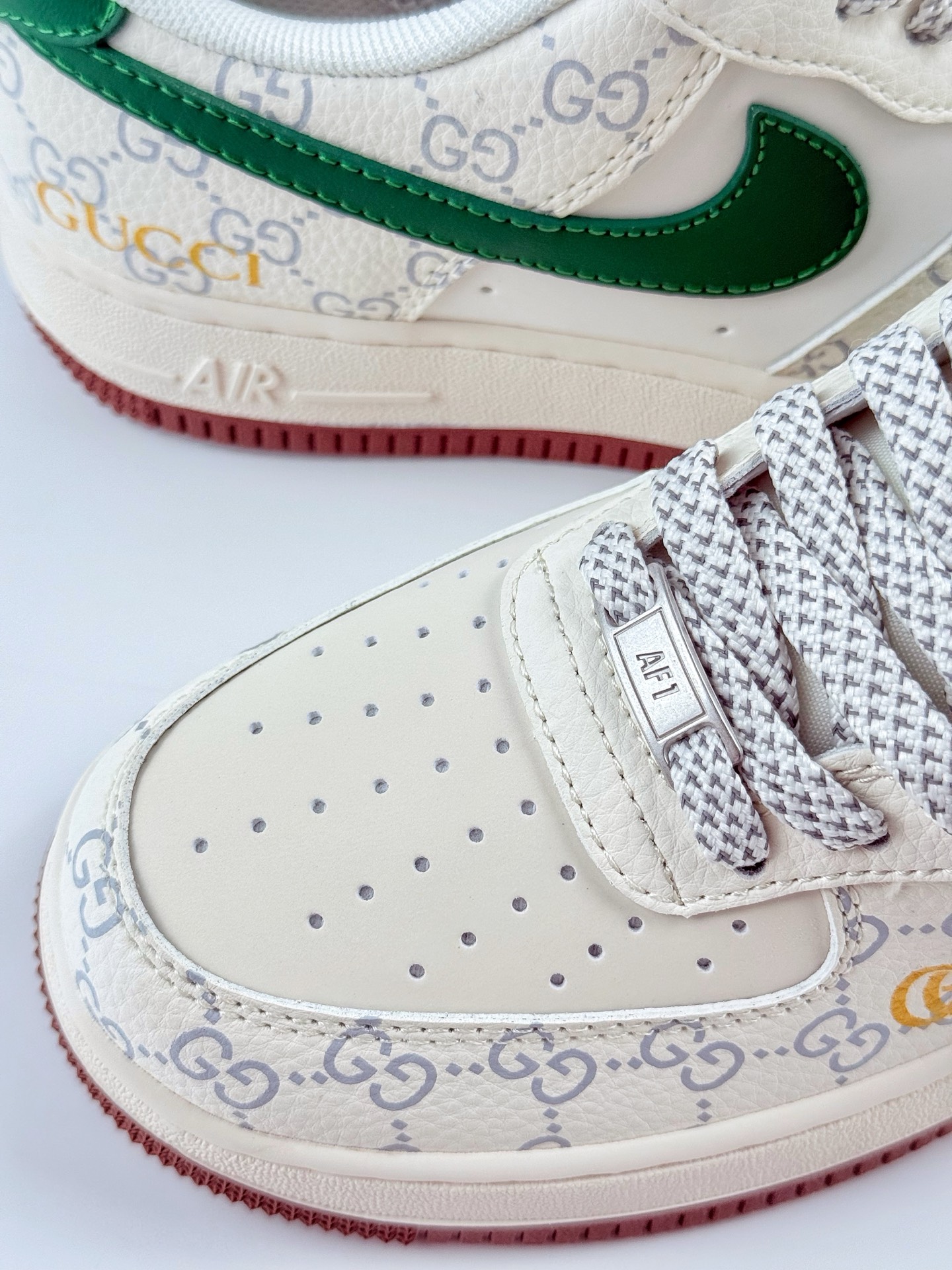 Nike Air Force 1 Low 07 x GUCCI 白绿满天星 JJ2508-711