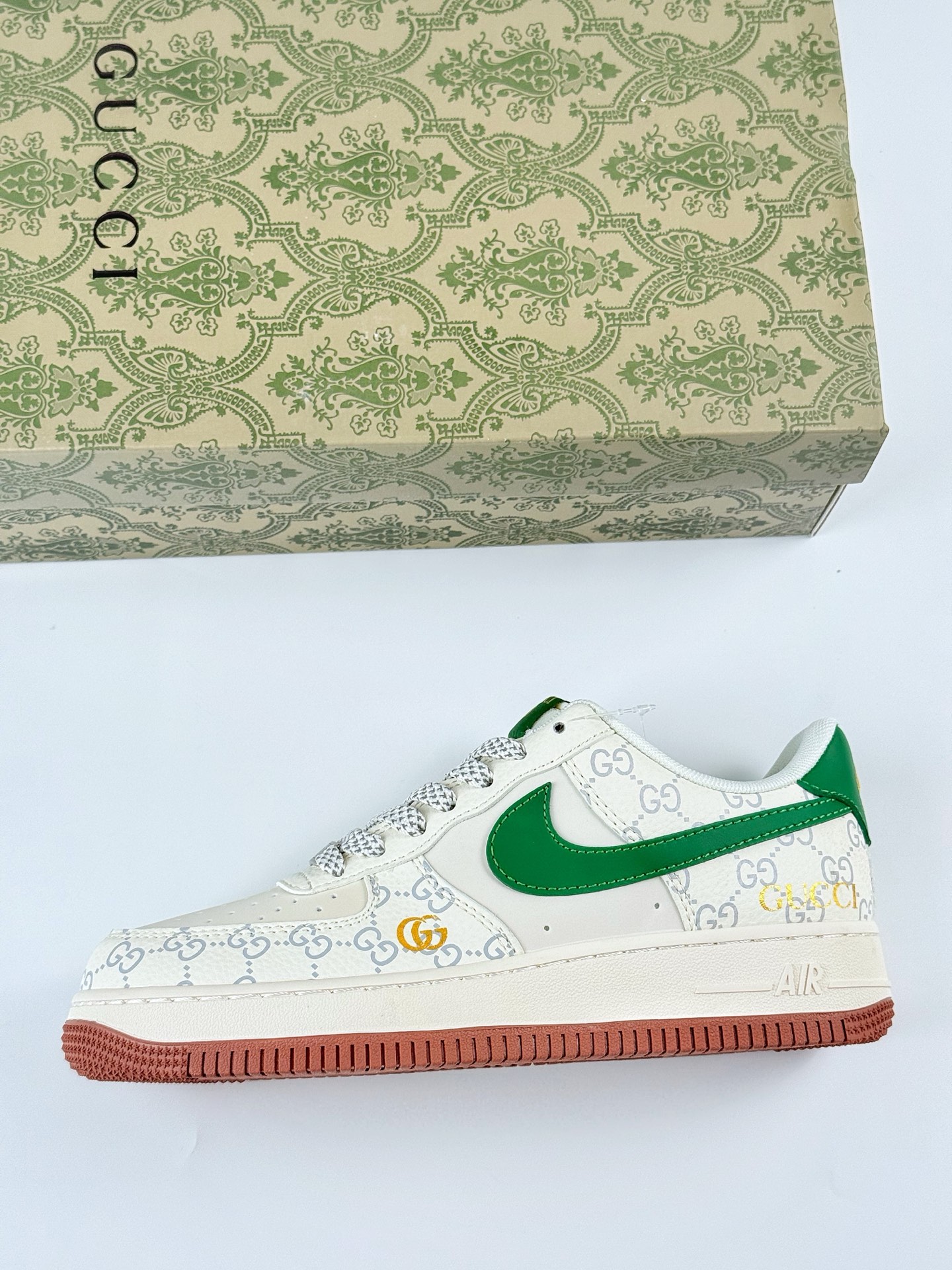 Nike Air Force 1 Low 07 x GUCCI 白绿满天星 JJ2508-711