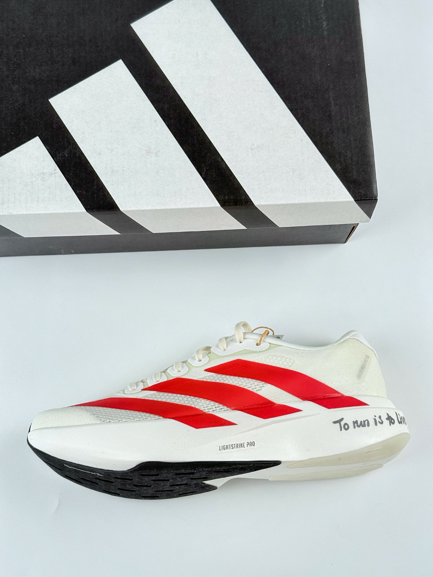 Ad Adizero Evo SL M 轻盈跑鞋 耐磨减震专业跑步鞋 JS1183