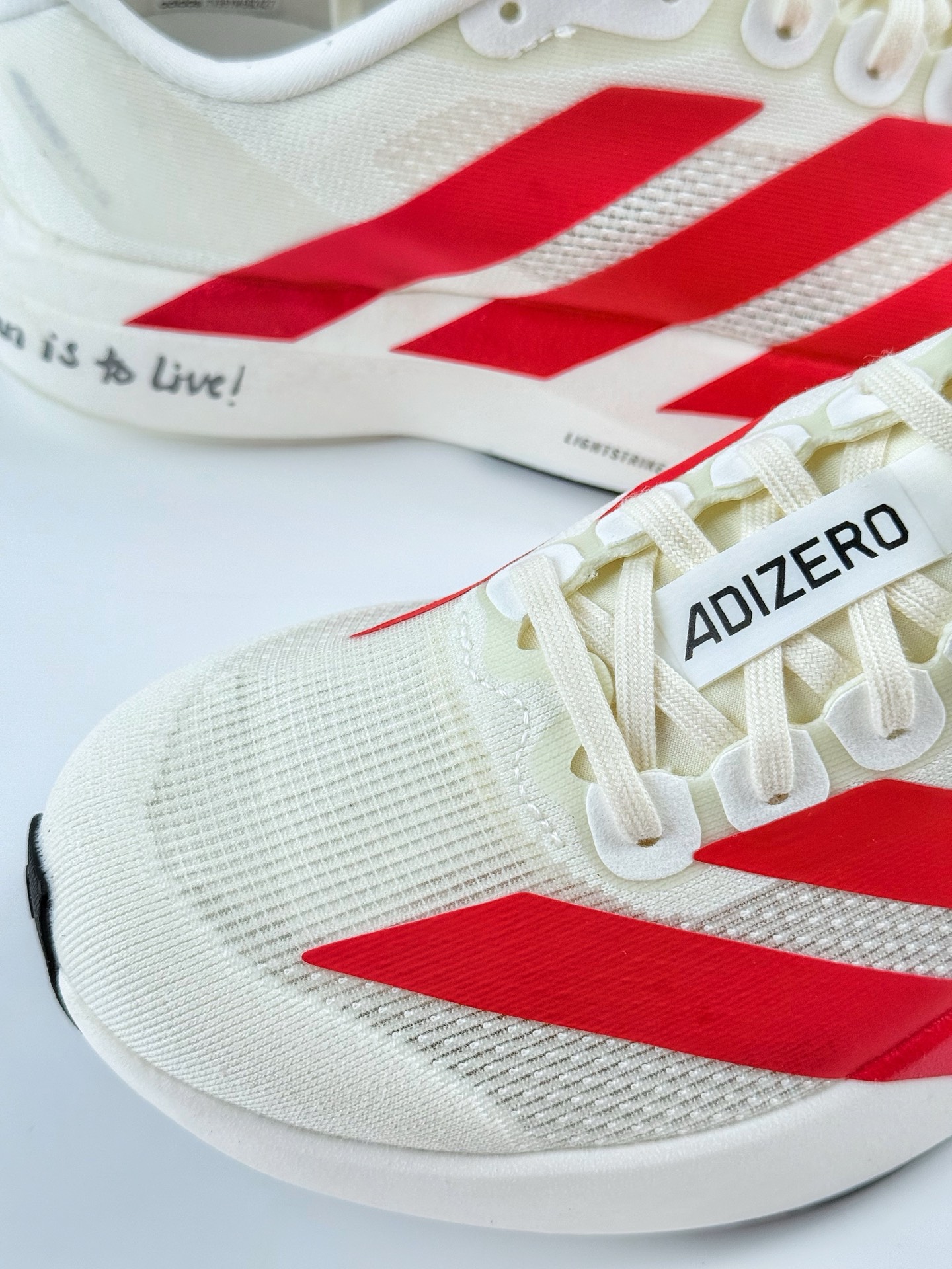 Ad Adizero Evo SL M 轻盈跑鞋 耐磨减震专业跑步鞋 JS1183