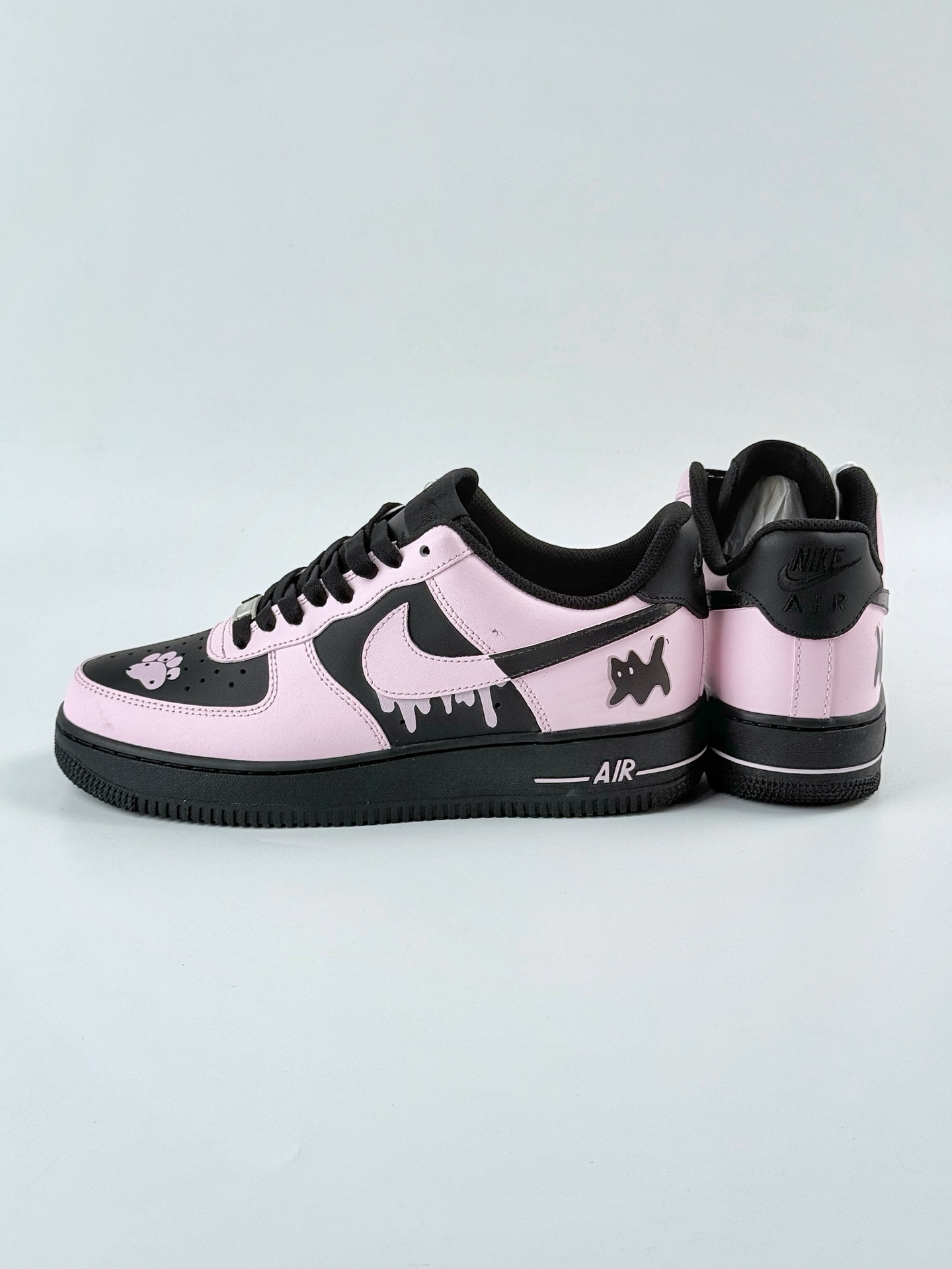 260 Nike Air Force 1 Low 07 甜心猫咪梦幻粉黑 ZH0316-080