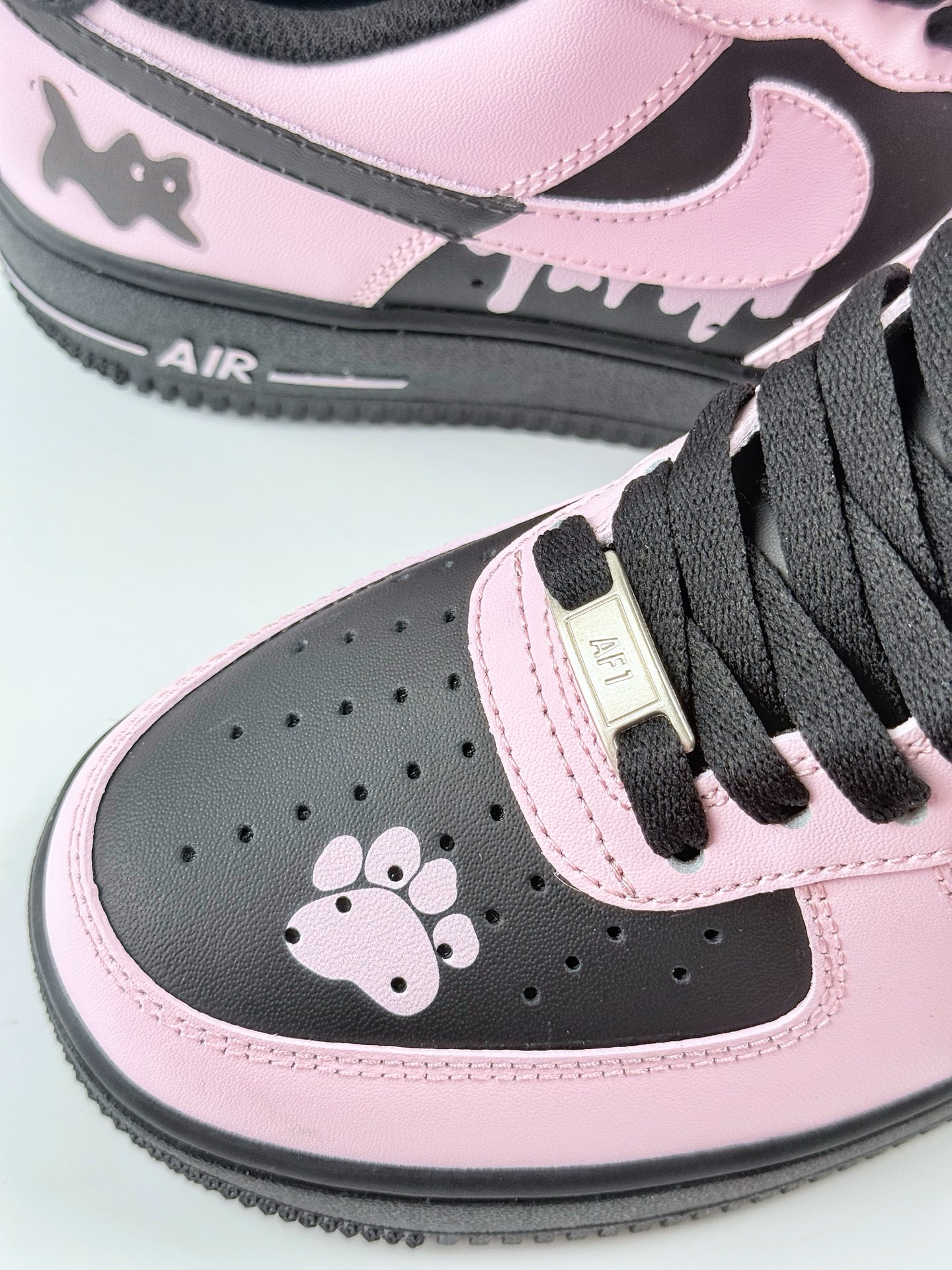260 Nike Air Force 1 Low 07 甜心猫咪梦幻粉黑 ZH0316-080