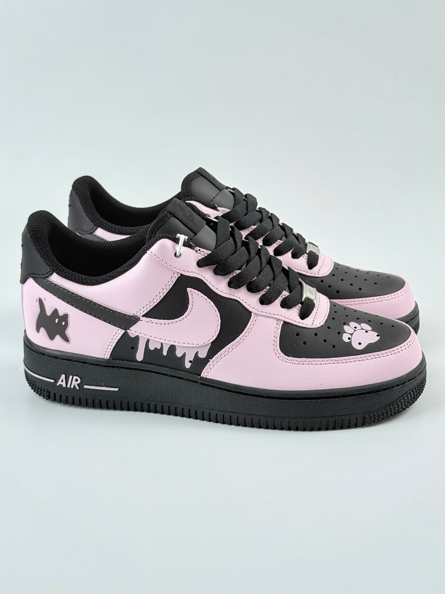 260 Nike Air Force 1 Low 07 甜心猫咪梦幻粉黑 ZH0316-080