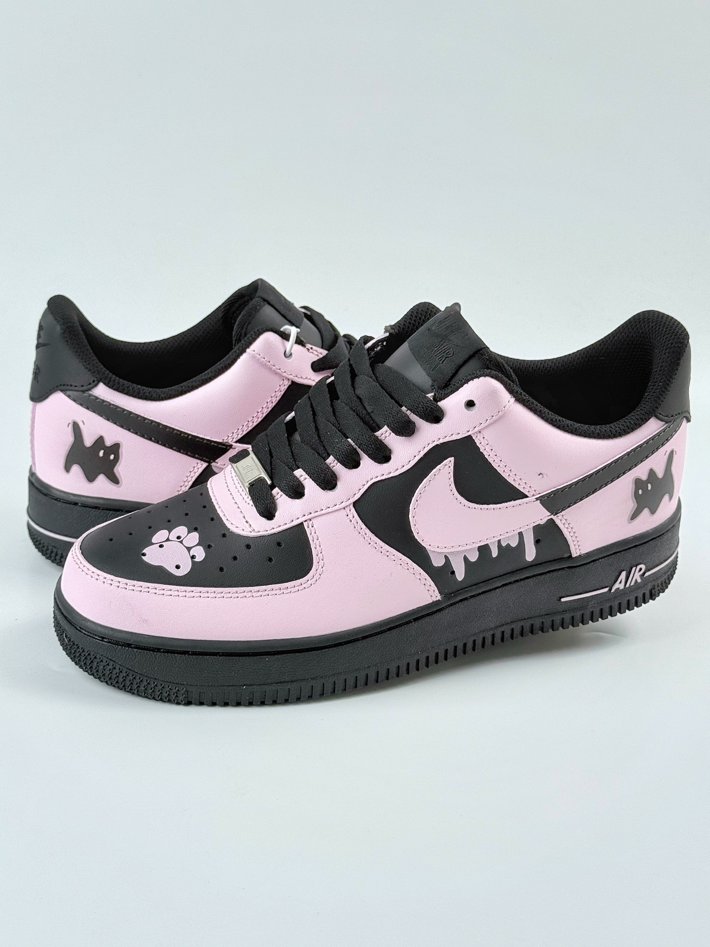 260 Nike Air Force 1 Low 07 甜心猫咪梦幻粉黑 ZH0316-080